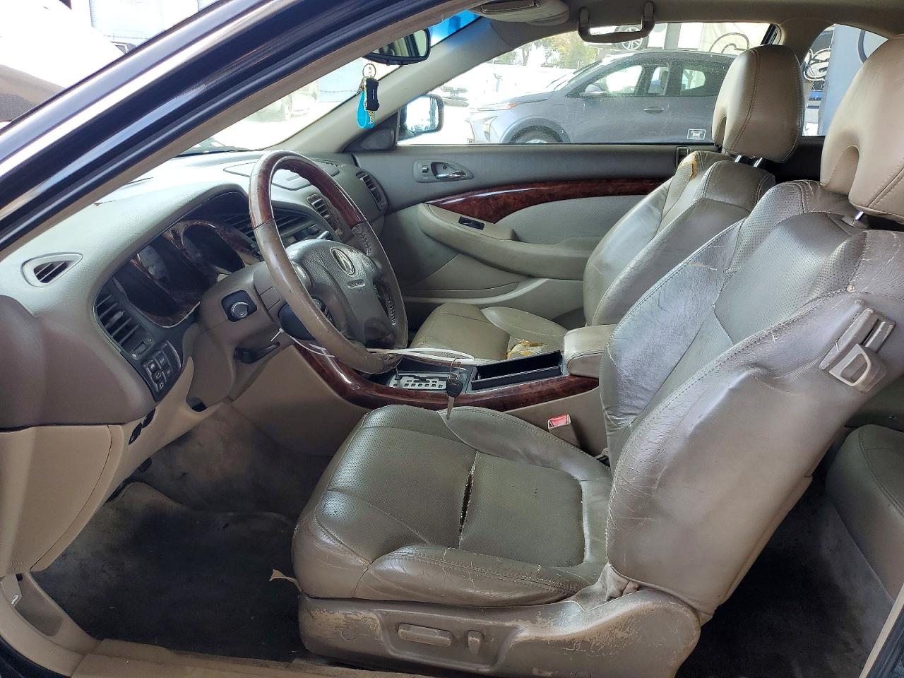 2003 Acura 3.2cl Черный vin: 19UYA42653A015439