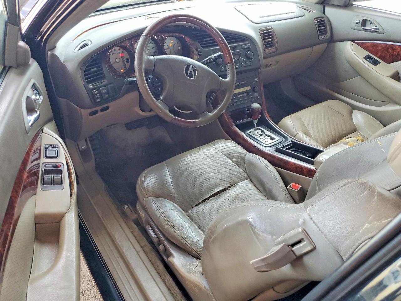 2003 Acura 3.2cl Черный vin: 19UYA42653A015439