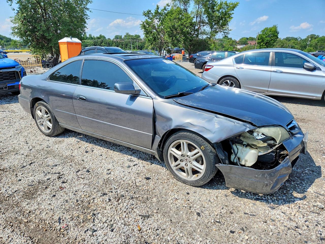 2003 Acura 3.2cl Type-s Gray vin: 19UYA42673A012123