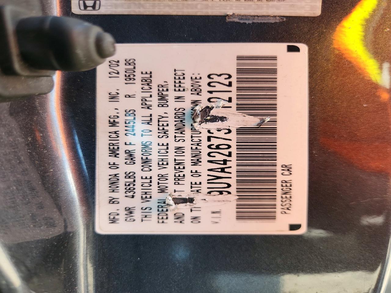 2003 Acura 3.2cl Type-s Gray vin: 19UYA42673A012123