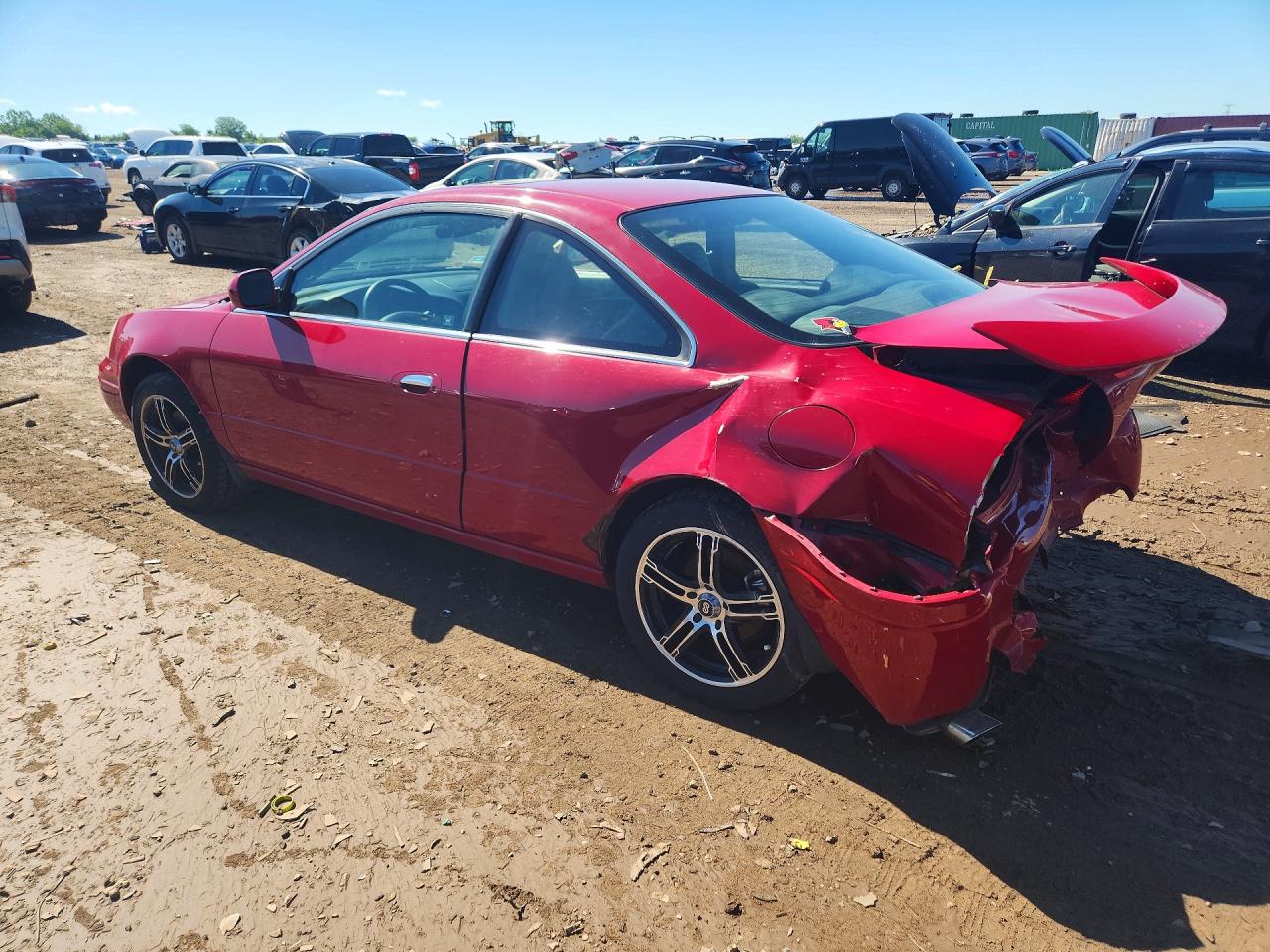 2001 Acura 3.2cl Type-s Red vin: 19UYA42681A035634