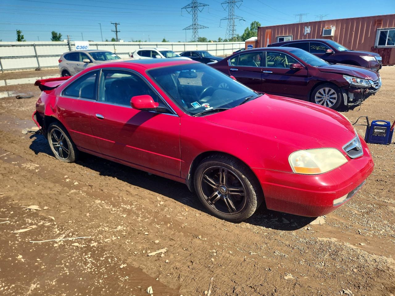 2001 Acura 3.2cl Type-s Red vin: 19UYA42681A035634