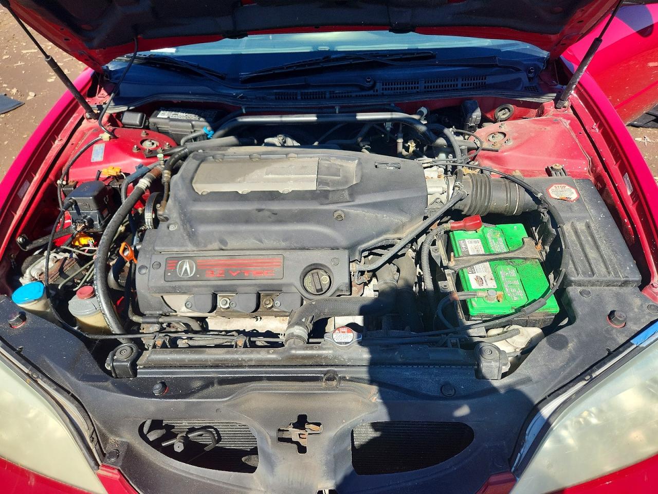 2001 Acura 3.2cl Type-s Red vin: 19UYA42681A035634