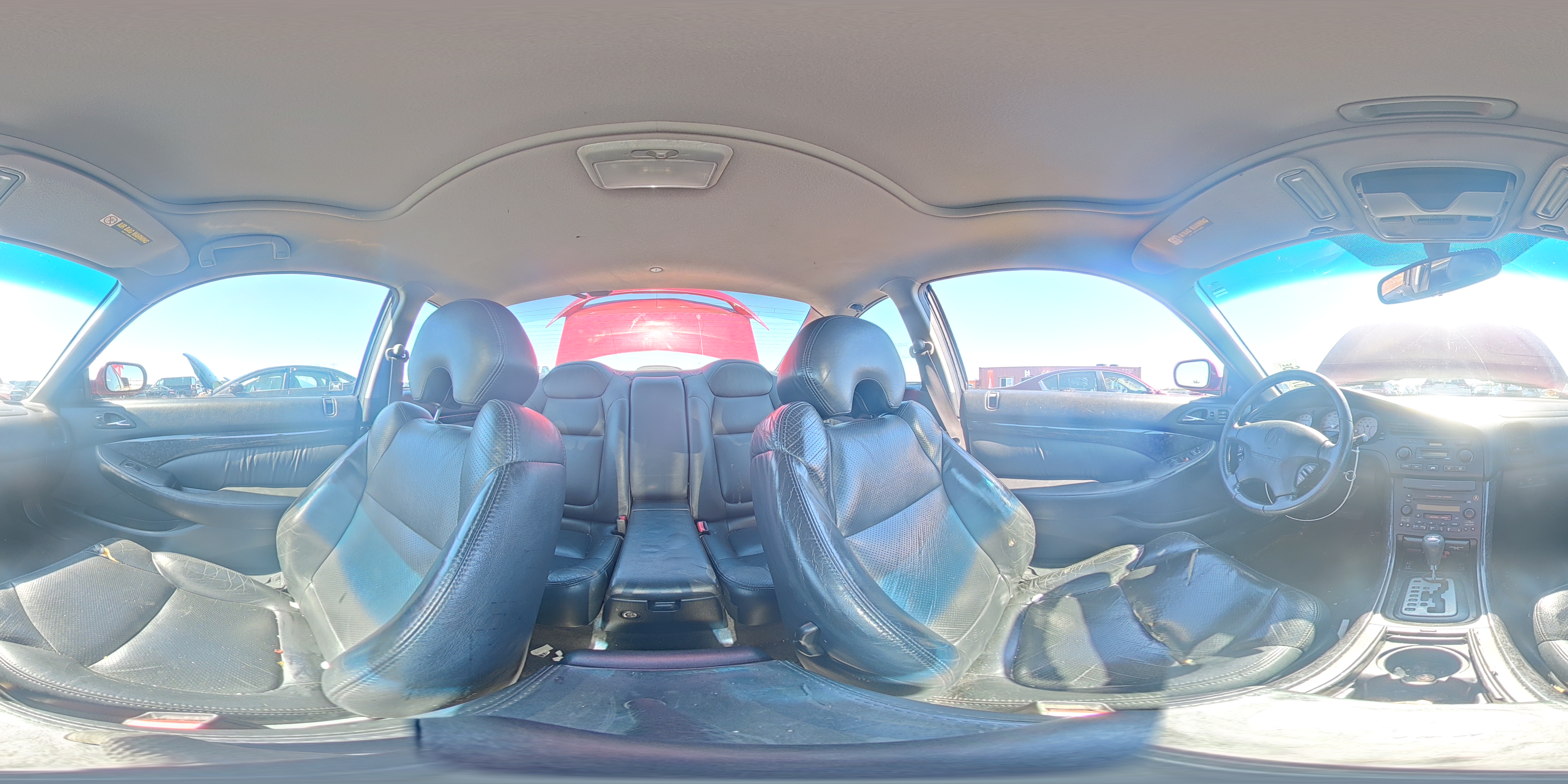 2001 Acura 3.2cl Type-s Red vin: 19UYA42681A035634