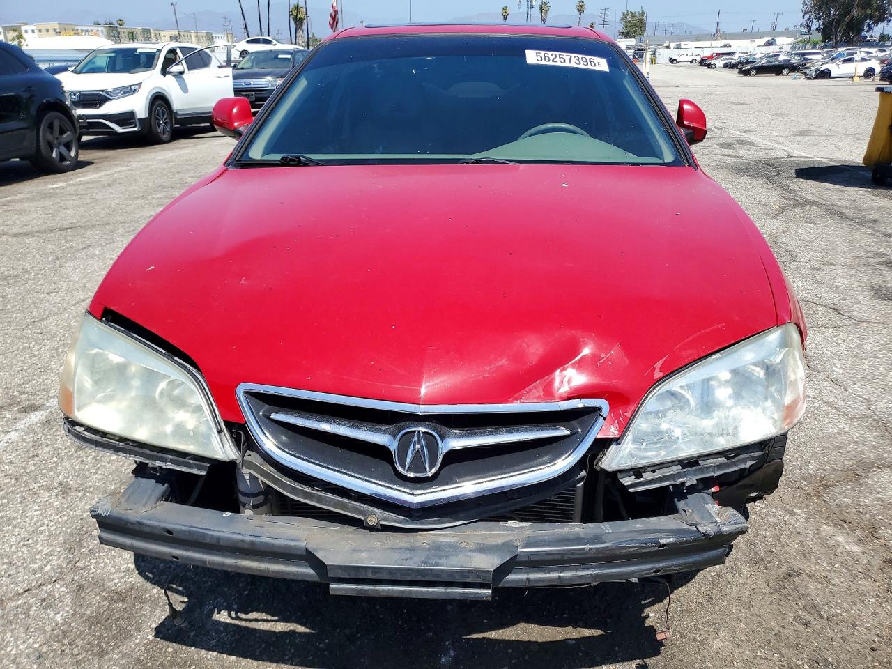 2001 Acura 3.2cl Type-s Red vin: 19UYA426X1A033822