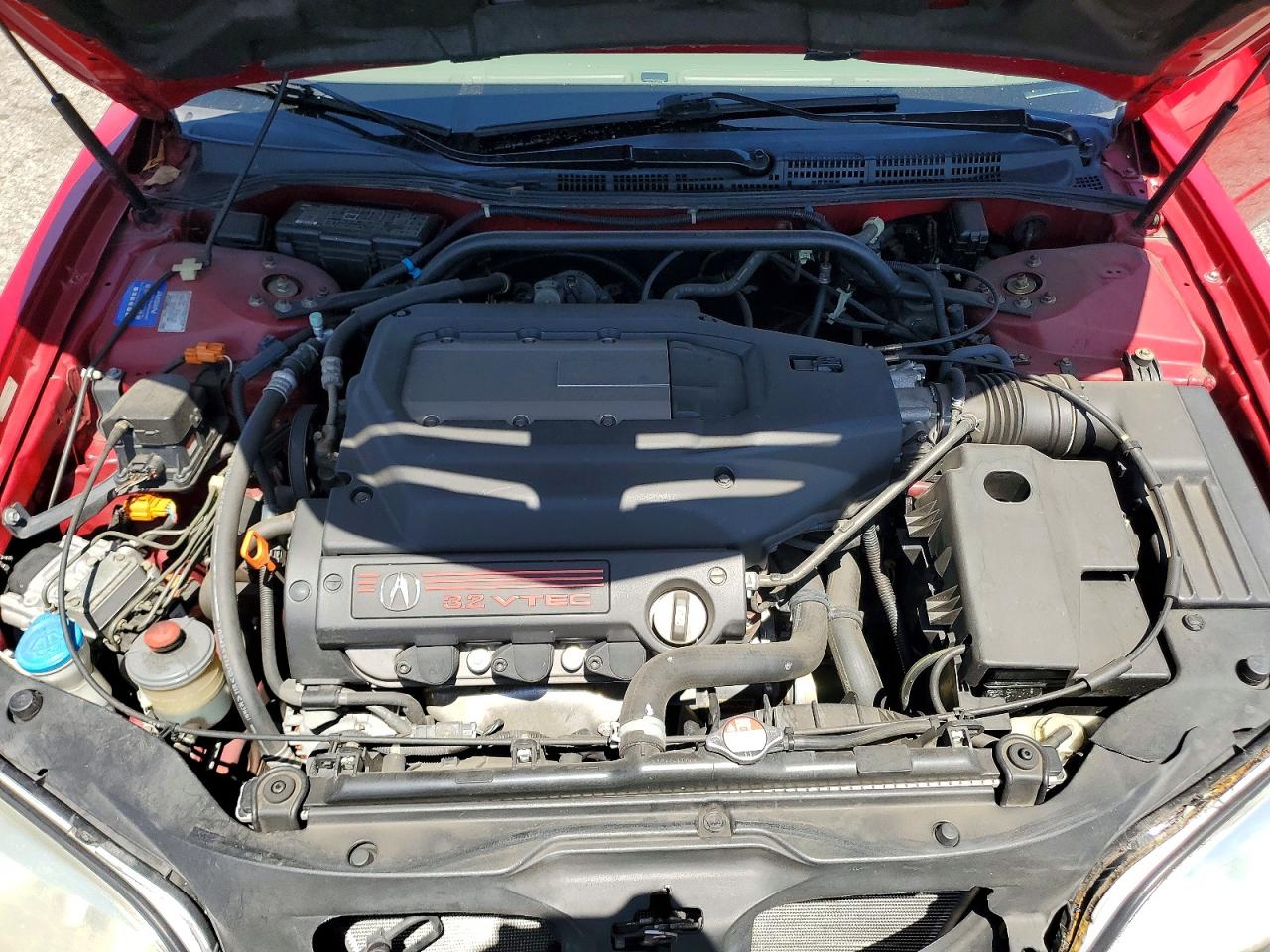 2001 Acura 3.2cl Type-s Red vin: 19UYA426X1A033822