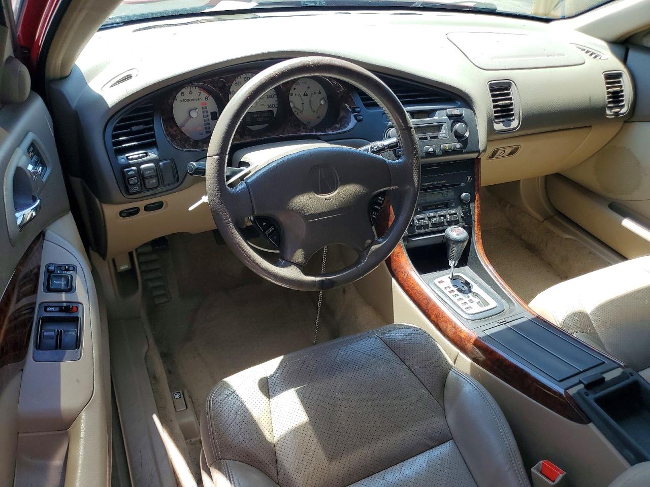 2001 Acura 3.2cl Type-s Red vin: 19UYA426X1A033822
