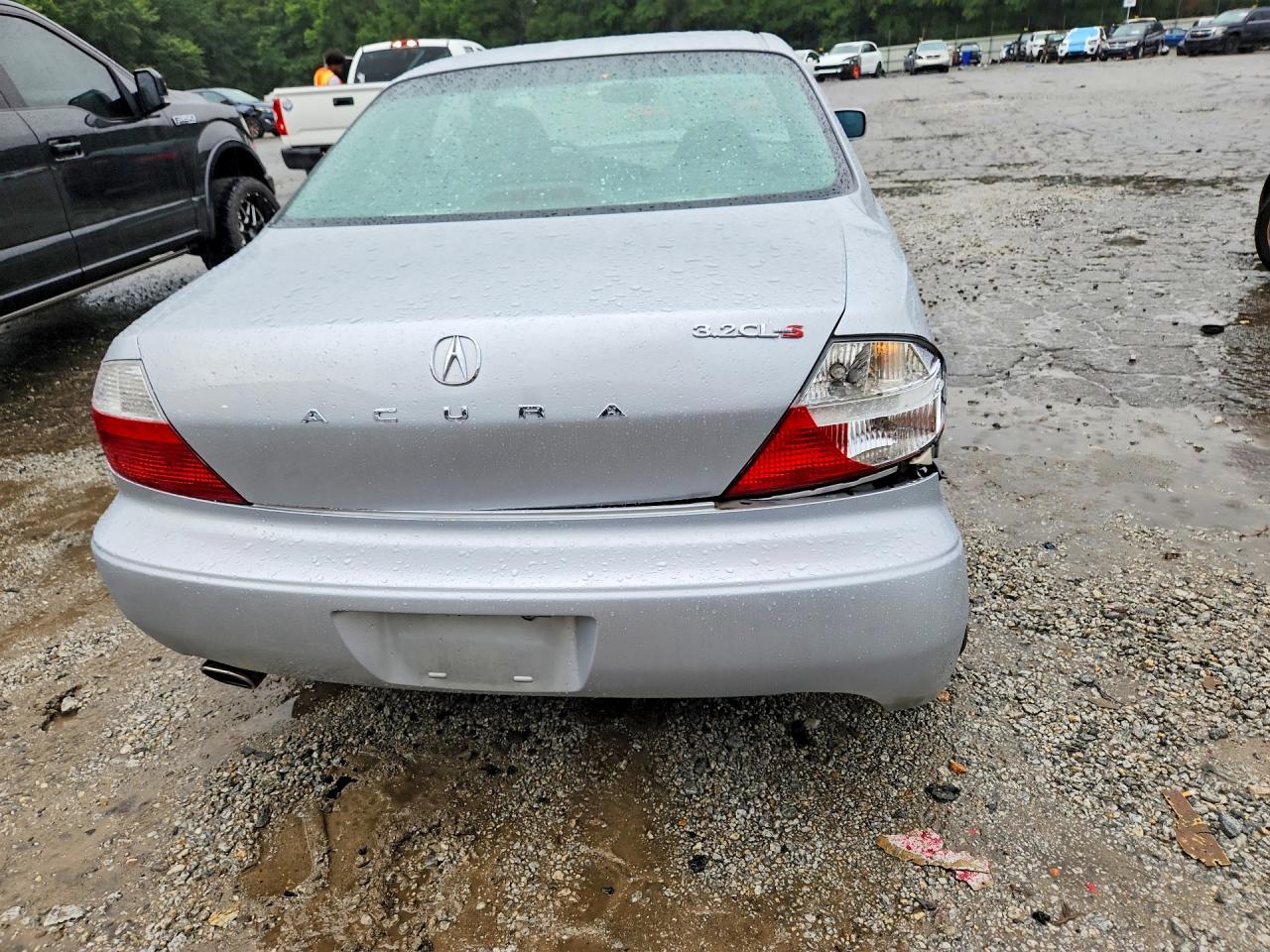 2003 Acura 3.2cl Type-s Silver vin: 19UYA426X3A007689