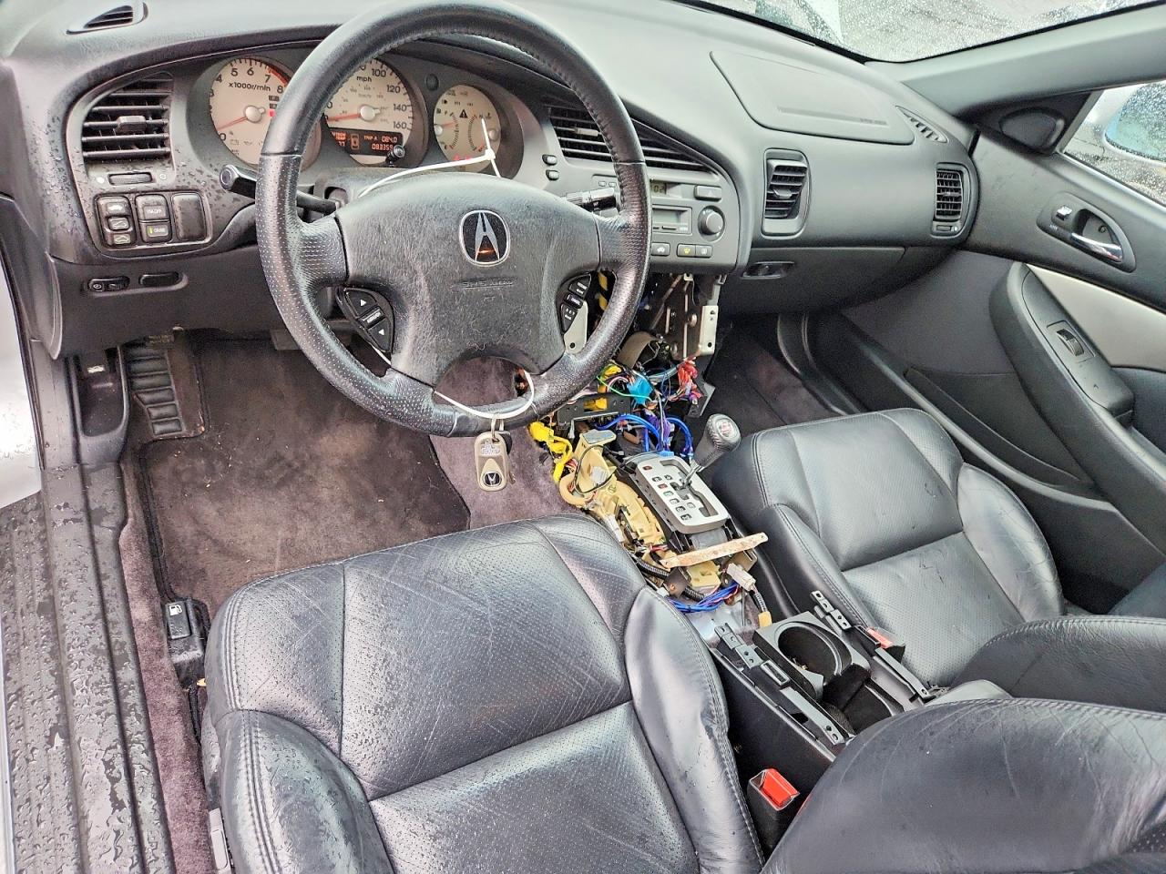 2003 Acura 3.2cl Type-s Silver vin: 19UYA426X3A007689