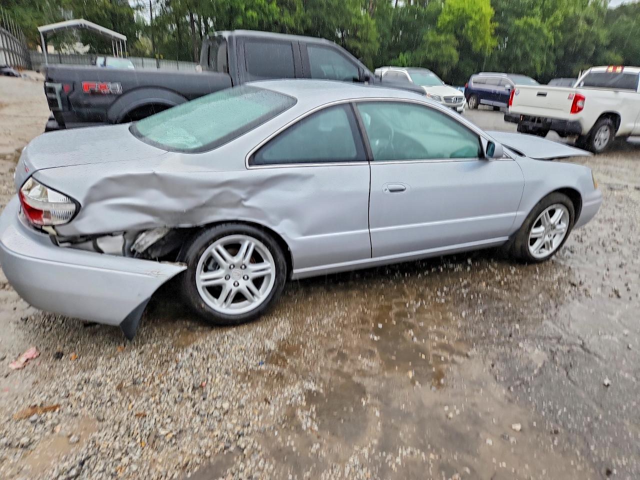 2003 Acura 3.2cl Type-s Silver vin: 19UYA426X3A007689