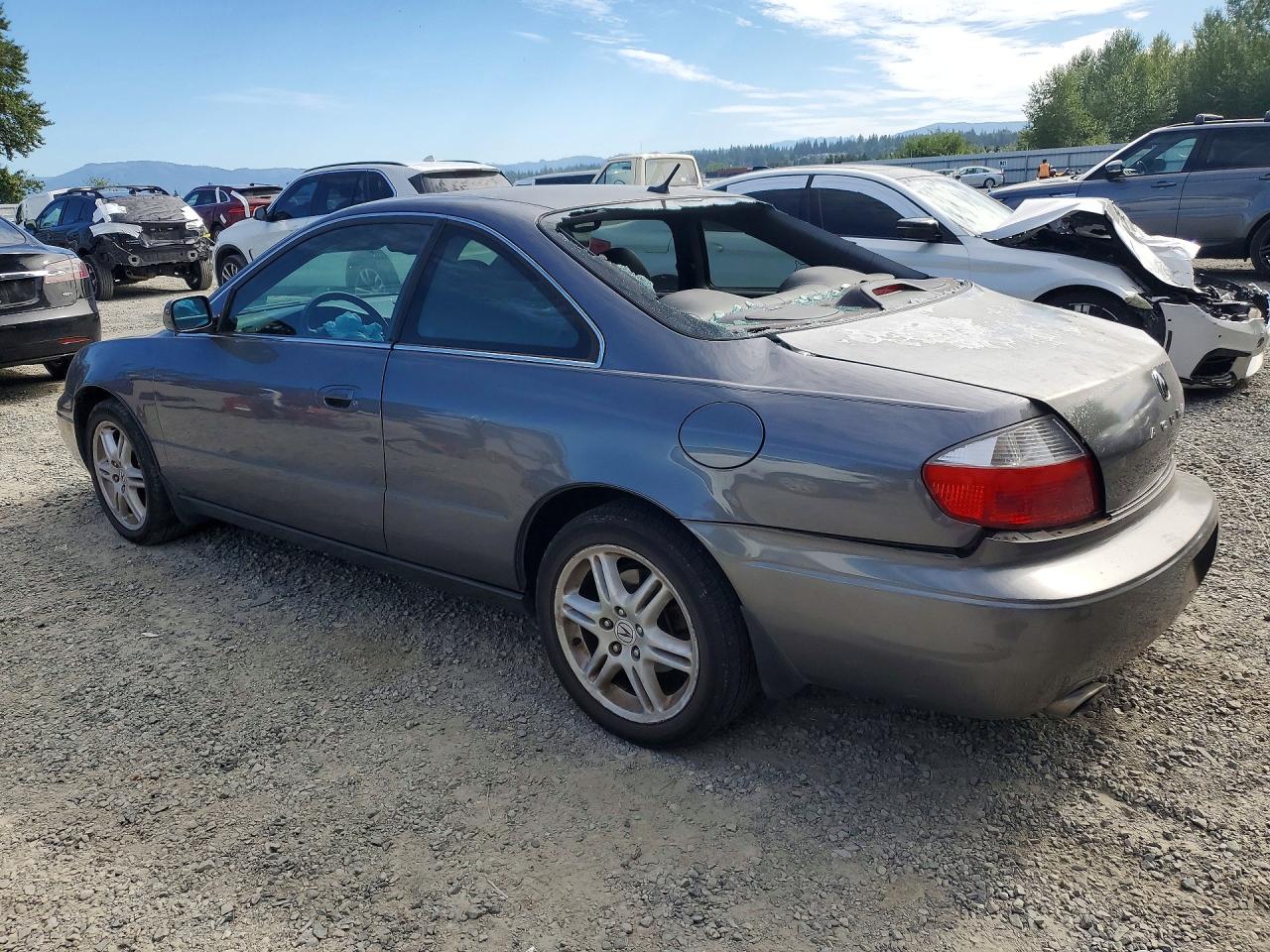 2003 Acura 3.2cl Type-s Gray vin: 19UYA42723A011230