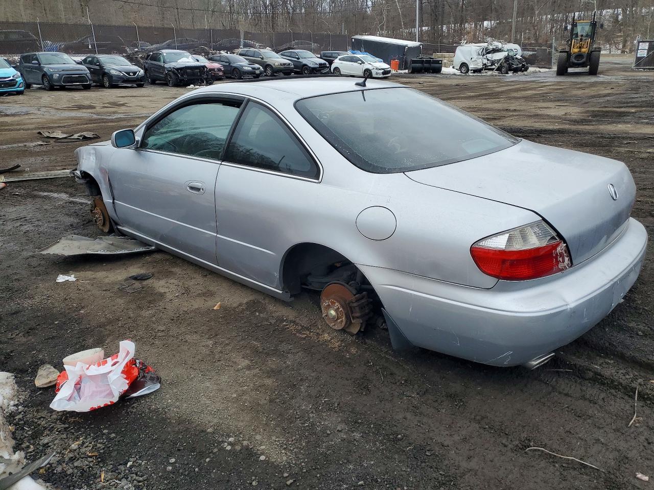 2003 Acura 3.2cl Type-s Серебряный vin: 19UYA42723A015374