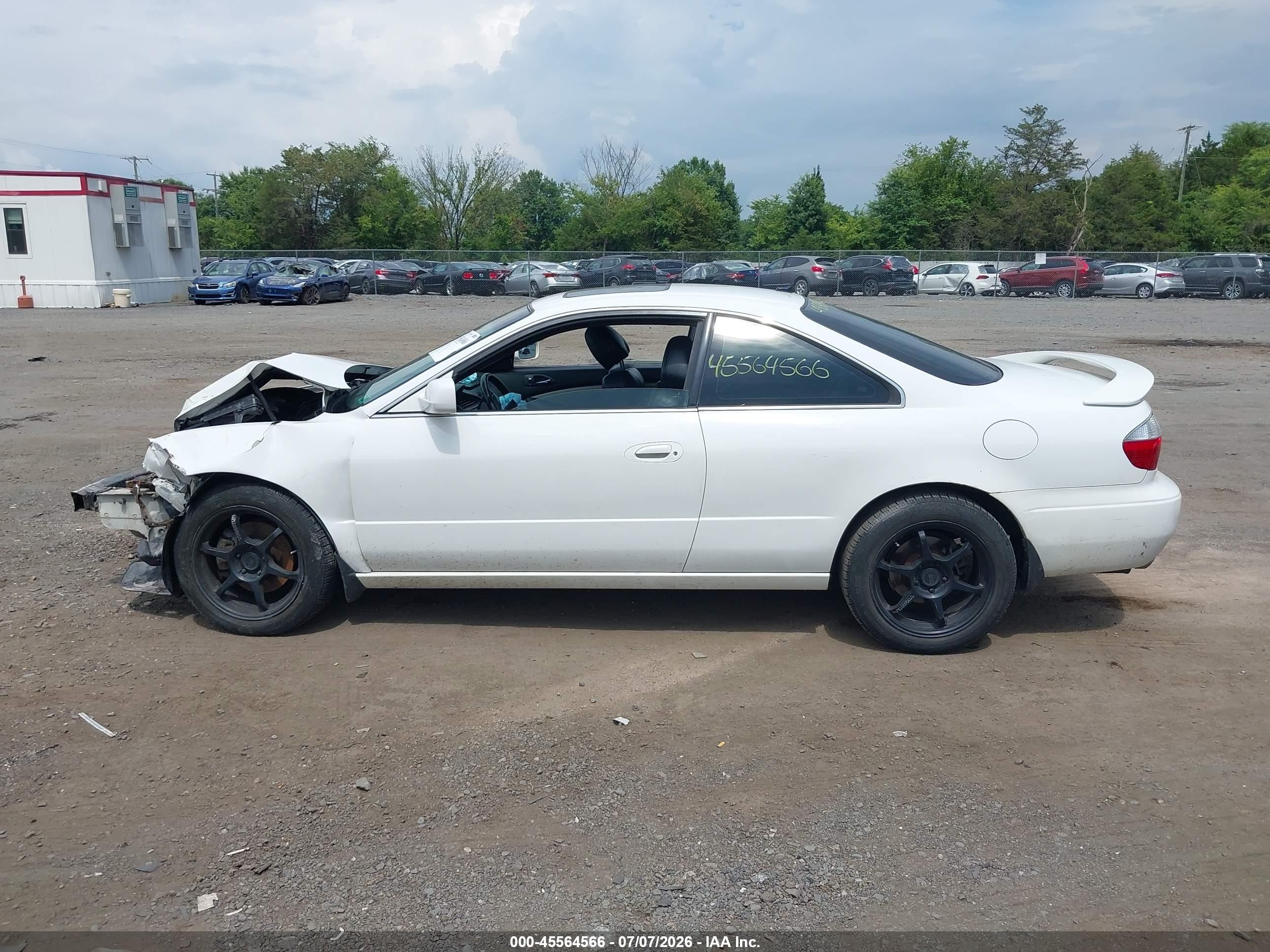 2003 Acura Cl 3.2 Type S White vin: 19UYA42753A011223