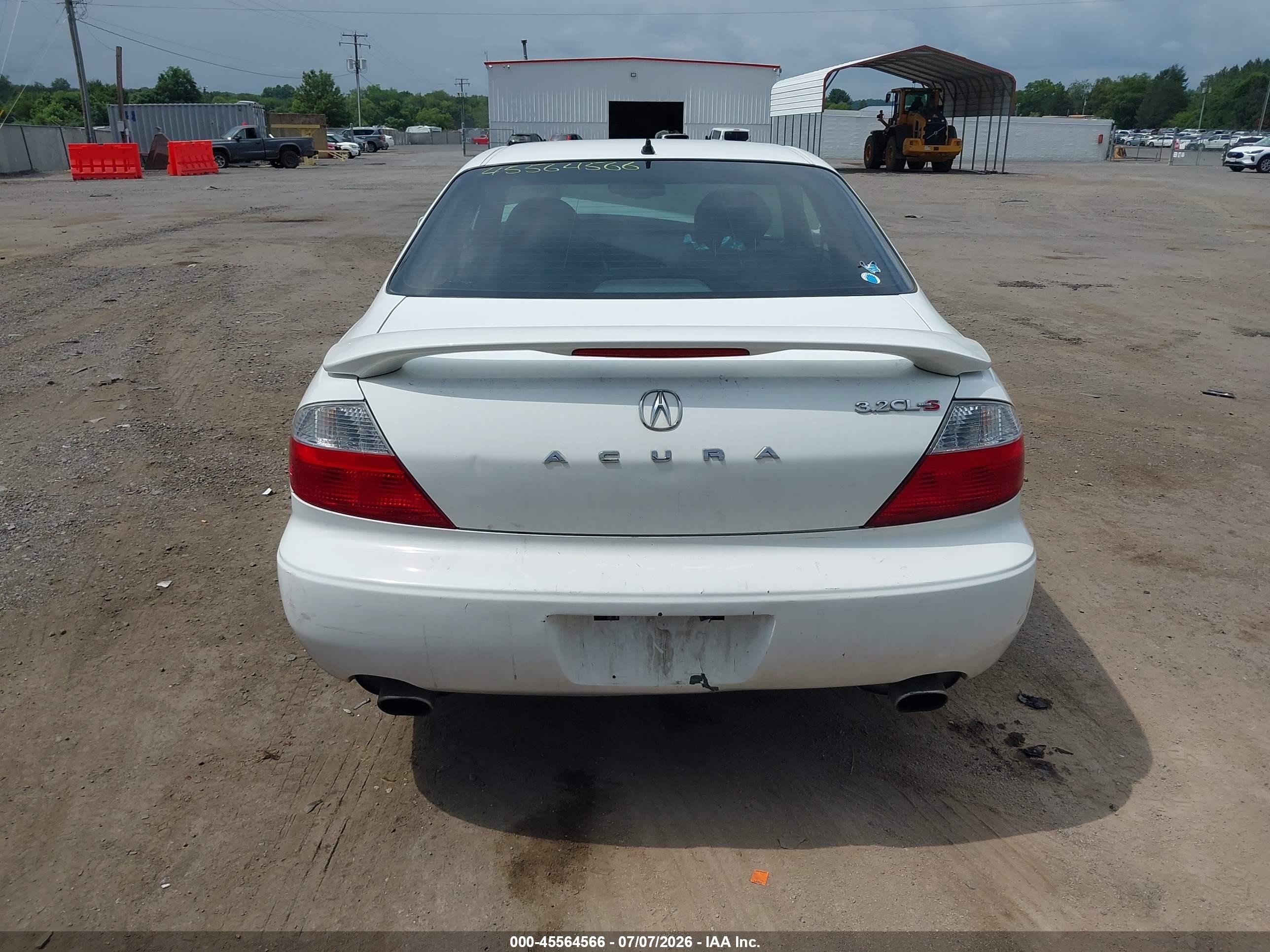 2003 Acura Cl 3.2 Type S White vin: 19UYA42753A011223