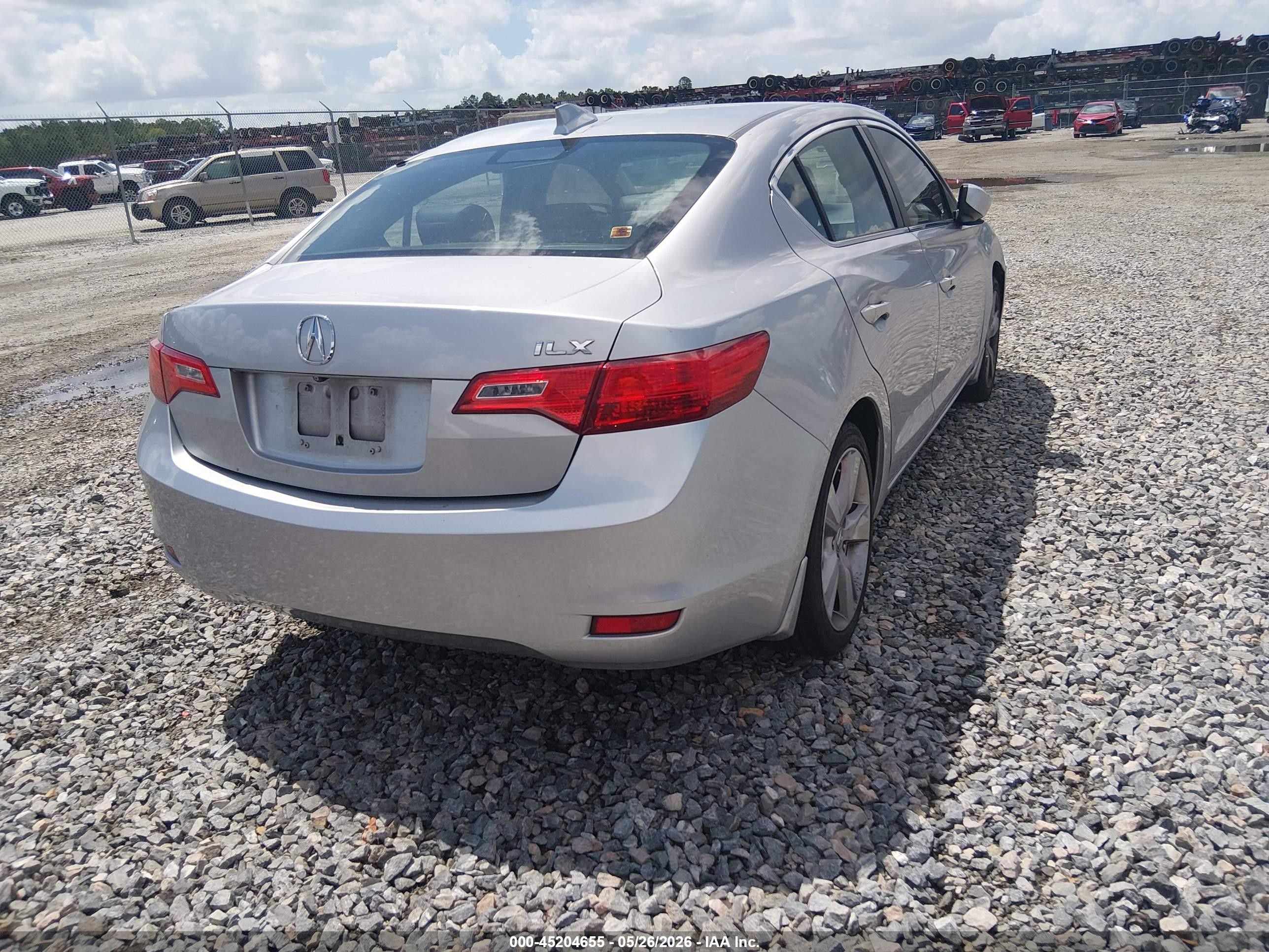 2014 Acura Ilx 2.0l Silver vin: 19VDE1F30EE005510