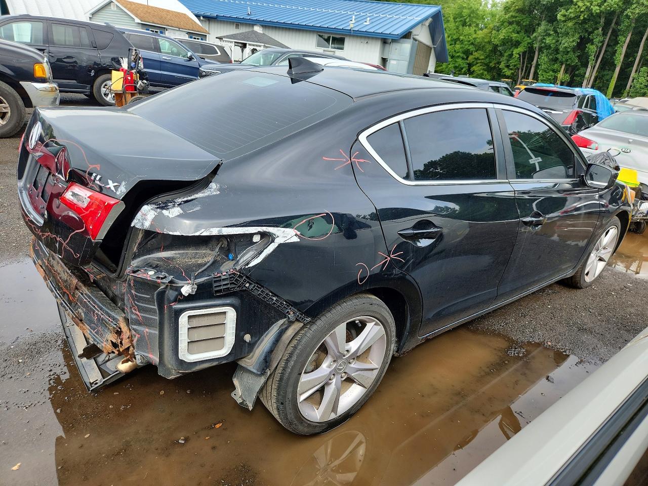2014 Acura Ilx 20 Black vin: 19VDE1F30EE010593