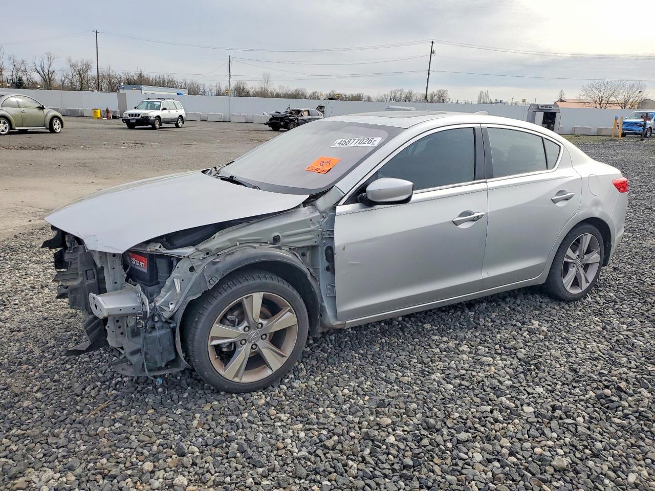 2014 Acura Ilx 20 Silver vin: 19VDE1F30EE012036