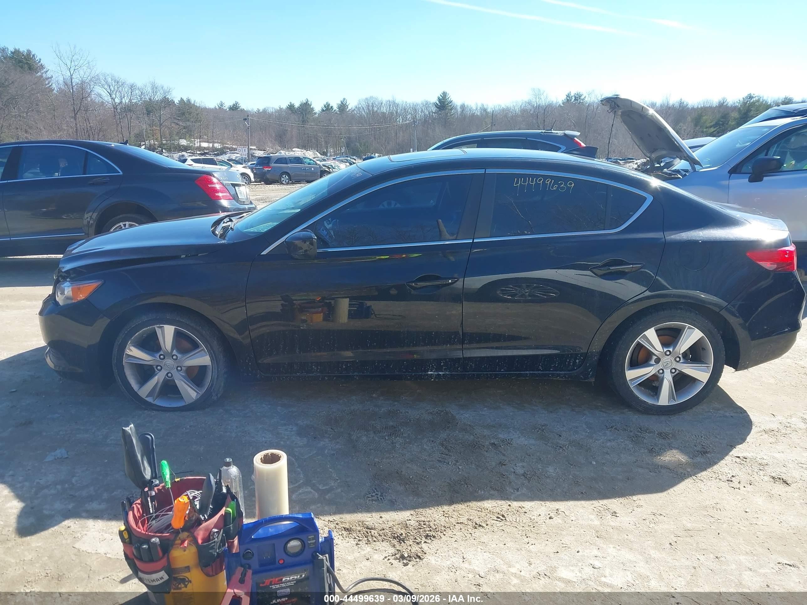 2014 Acura Ilx 2.0l Black vin: 19VDE1F30EE012487