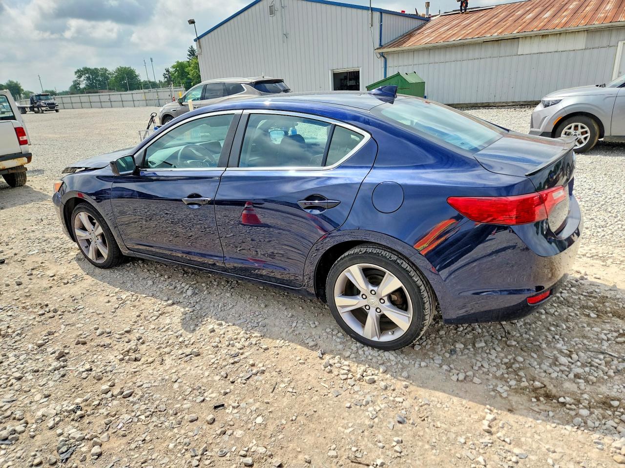 2014 Acura Ilx 20 Blue vin: 19VDE1F30EE013025