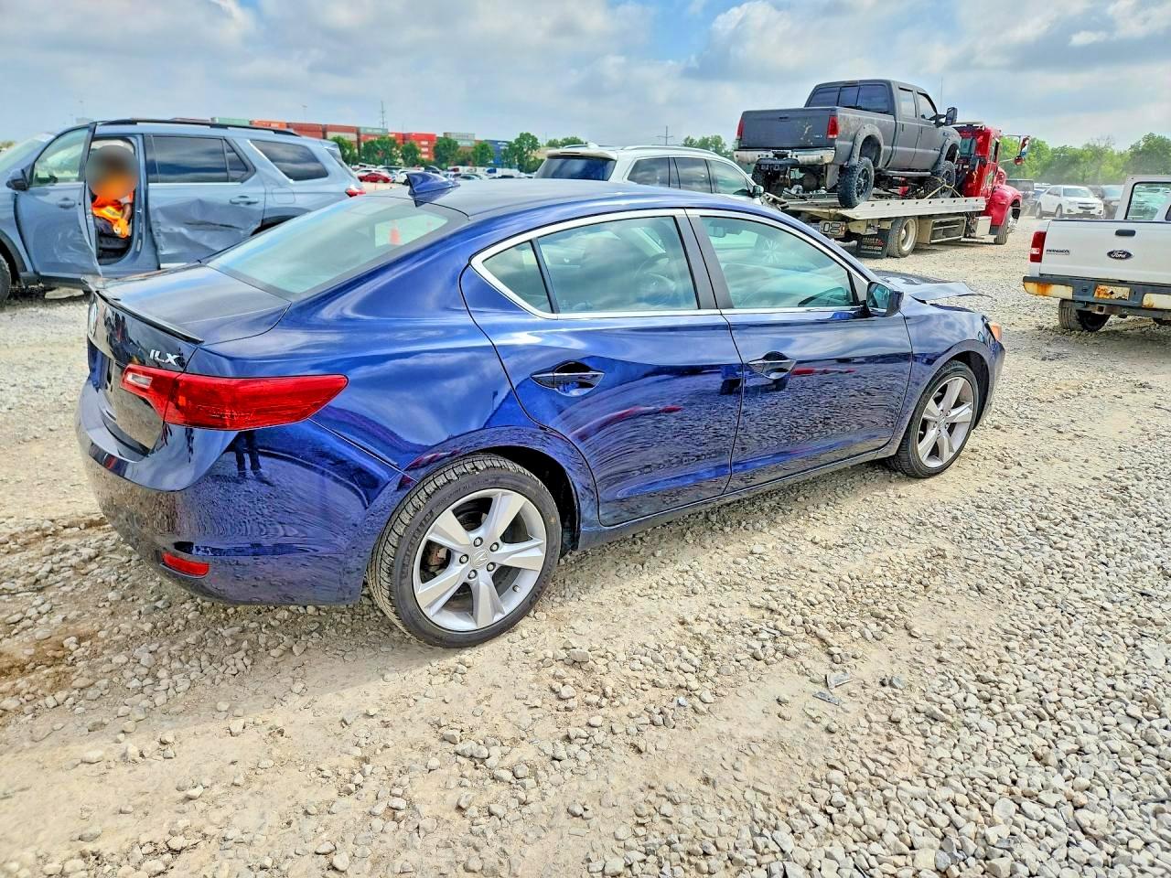 2014 Acura Ilx 20 Blue vin: 19VDE1F30EE013025