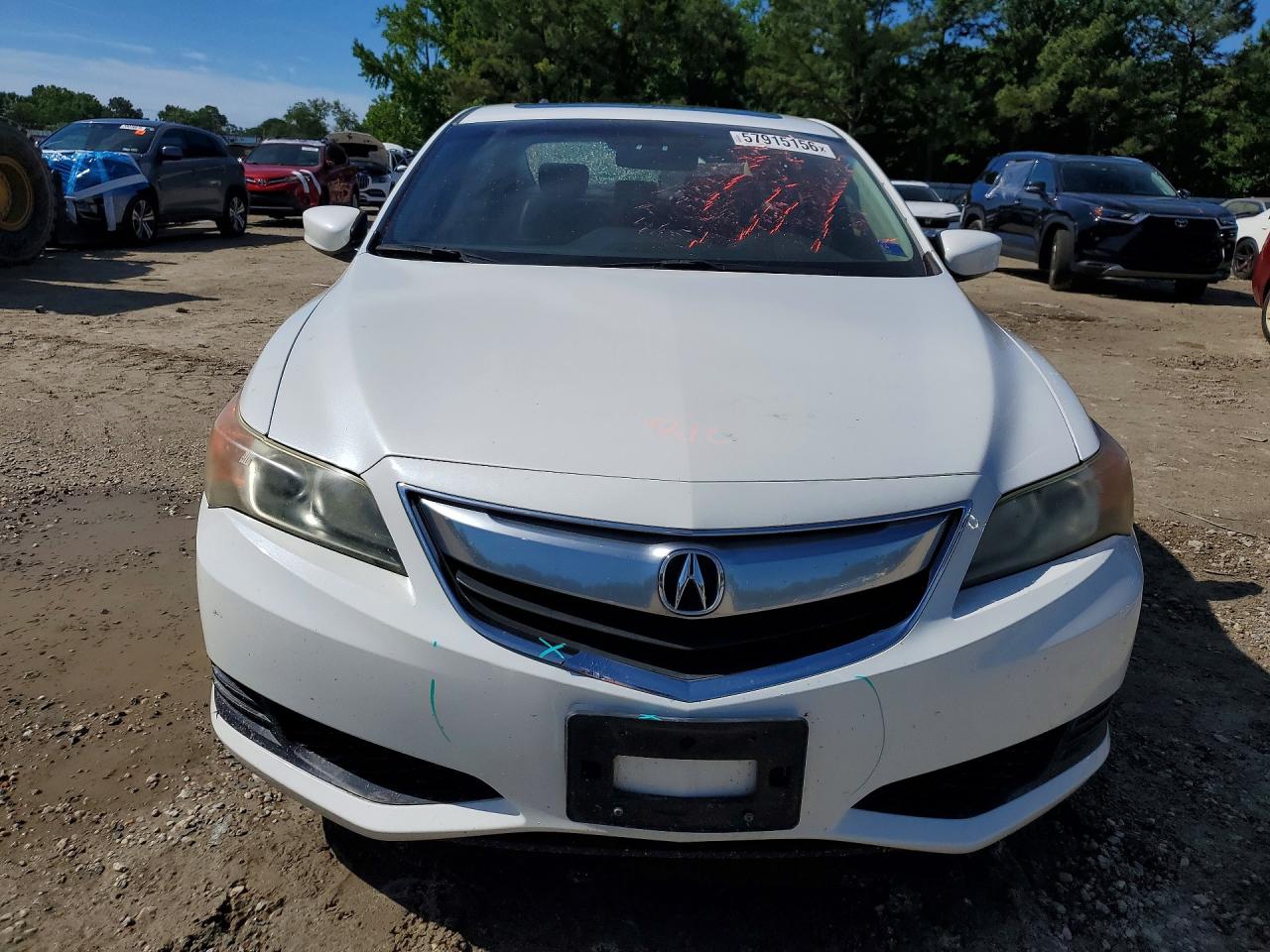 2014 Acura Ilx 20 White vin: 19VDE1F31EE007735