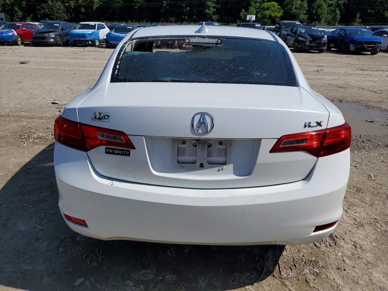 2014 Acura Ilx 20 White vin: 19VDE1F31EE007735