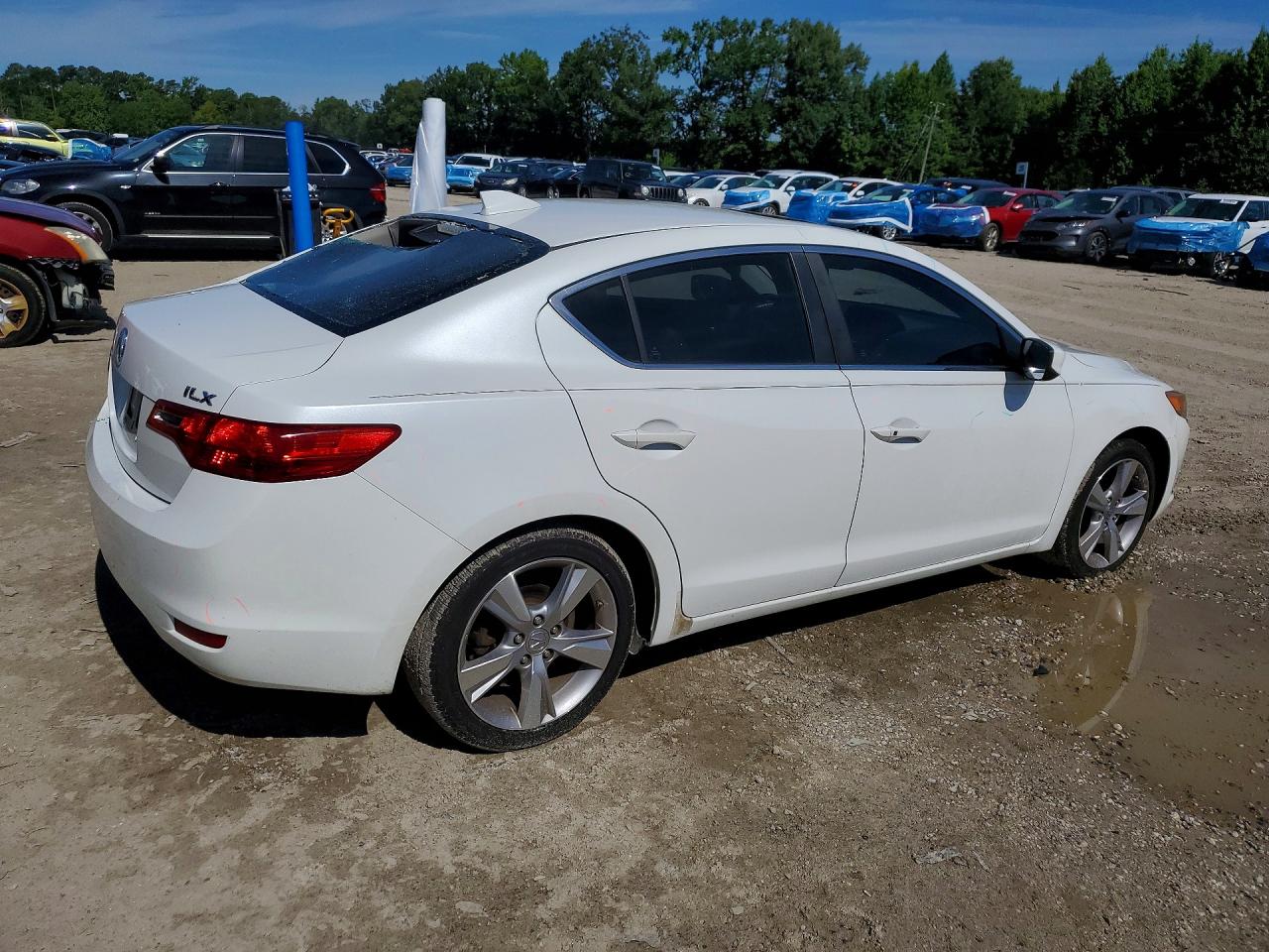 2014 Acura Ilx 20 White vin: 19VDE1F31EE007735
