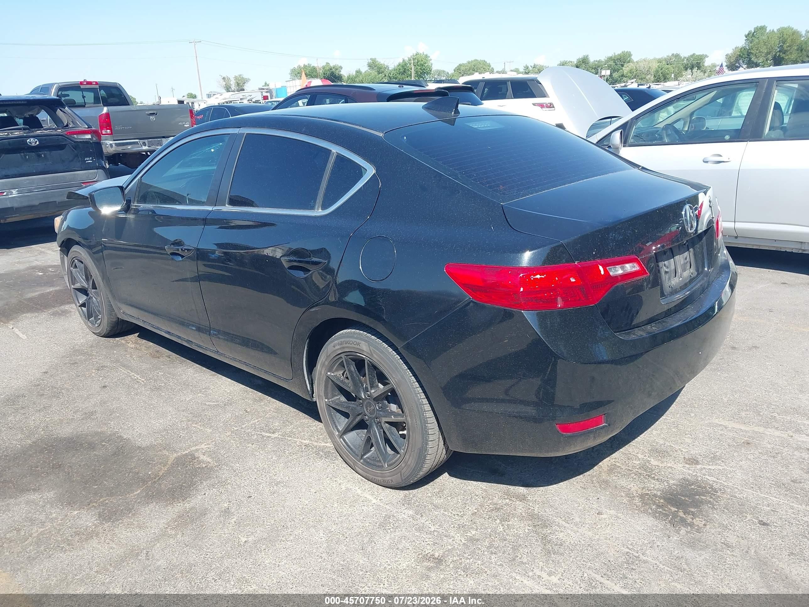 2014 Acura Ilx 2.0l Black vin: 19VDE1F31EE009887