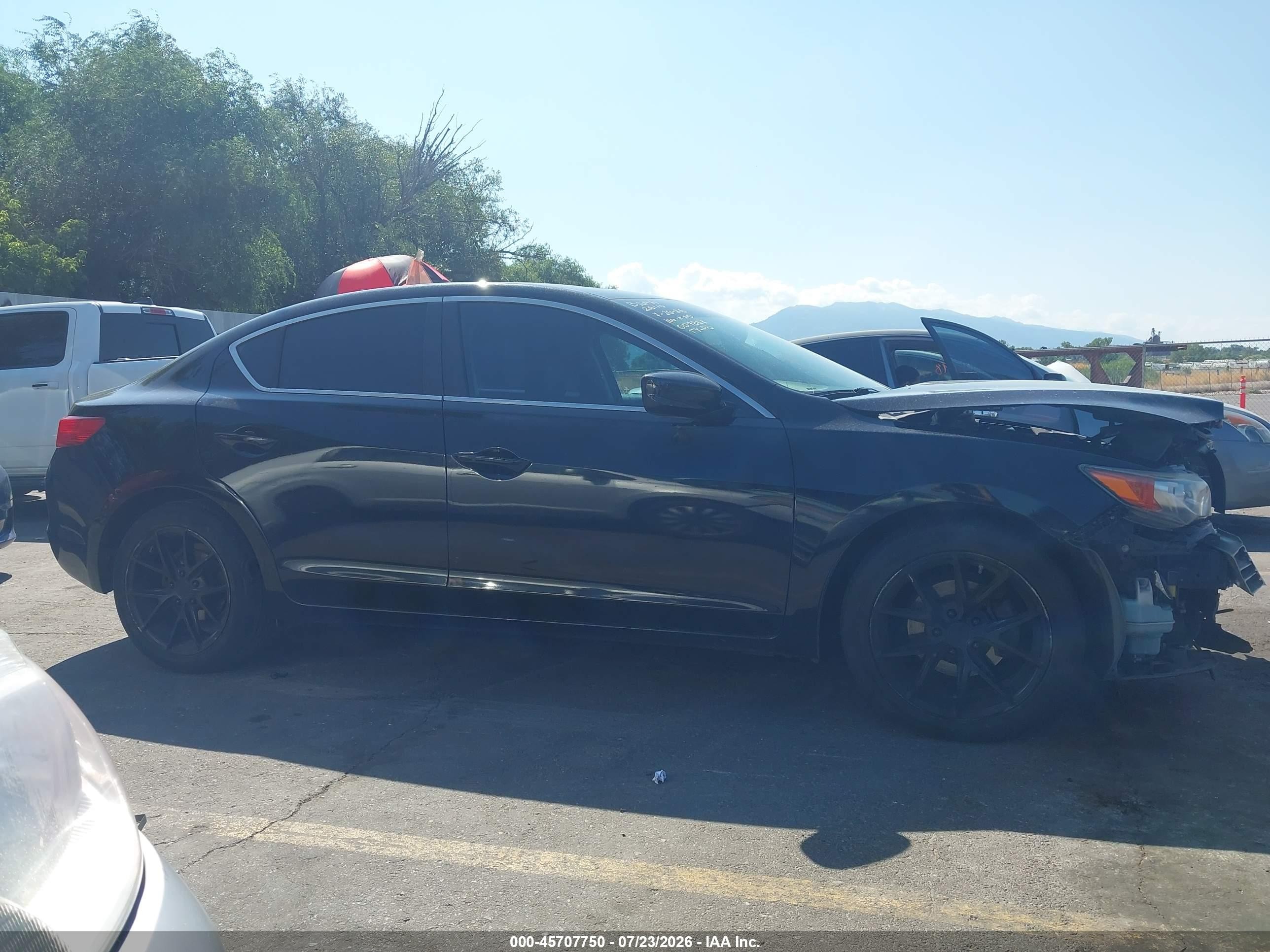2014 Acura Ilx 2.0l Black vin: 19VDE1F31EE009887