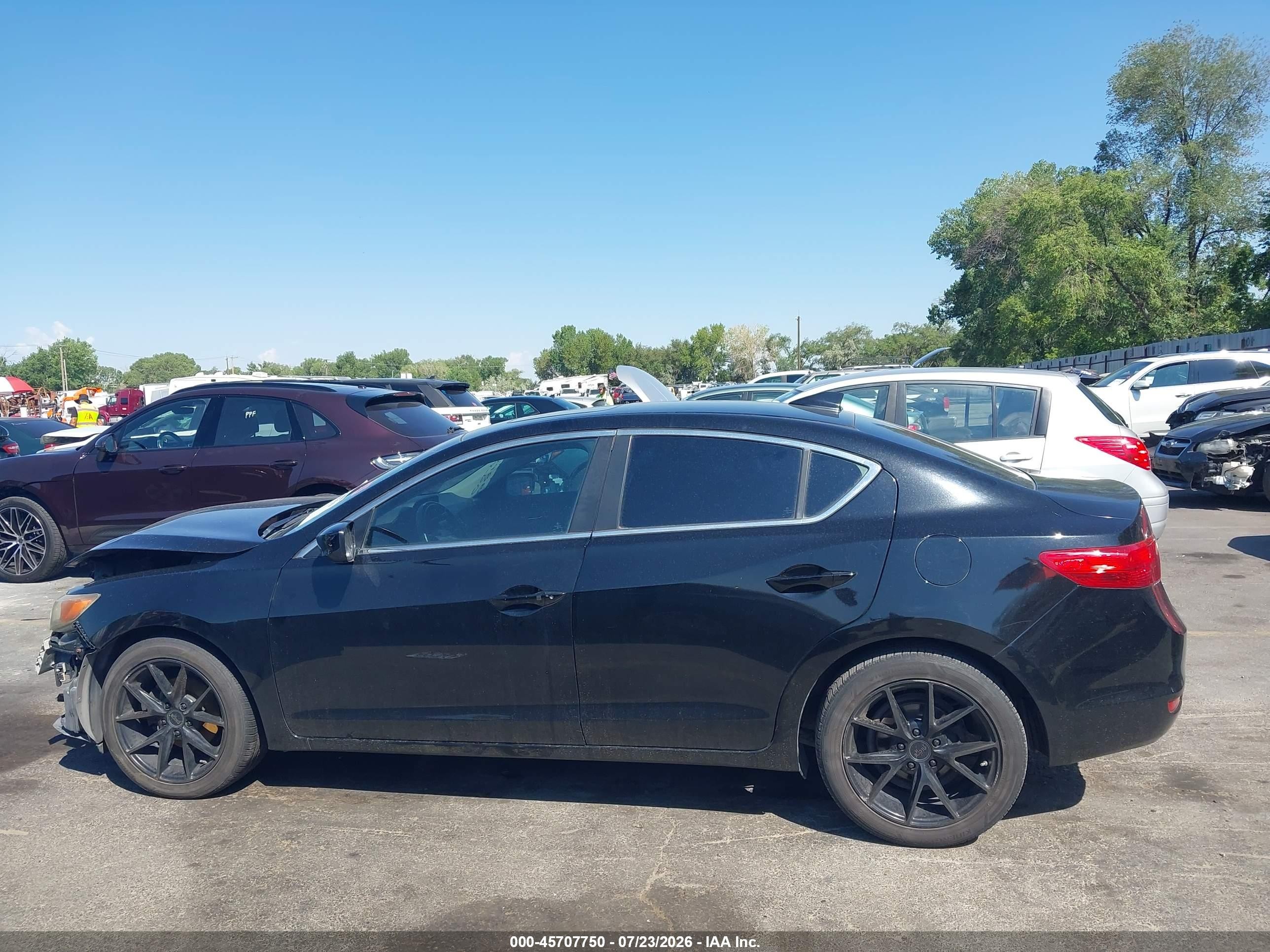 2014 Acura Ilx 2.0l Black vin: 19VDE1F31EE009887