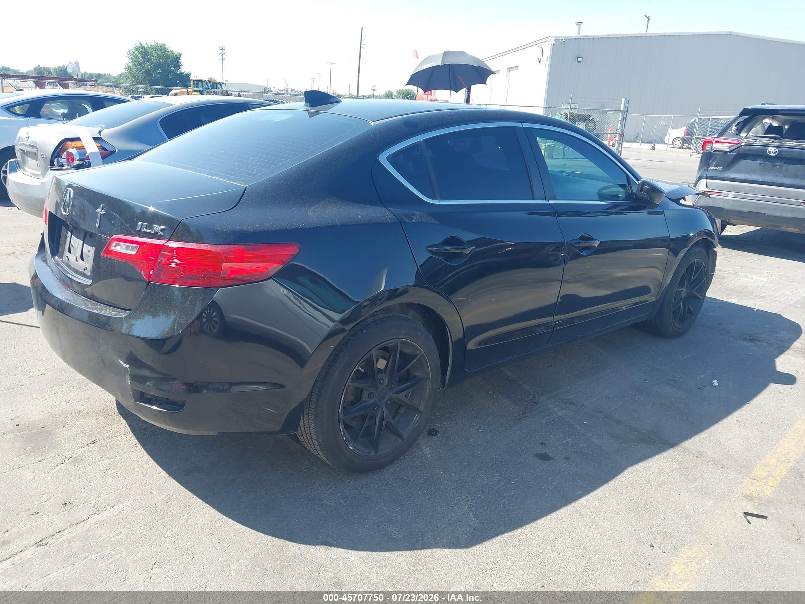2014 Acura Ilx 2.0l Black vin: 19VDE1F31EE009887