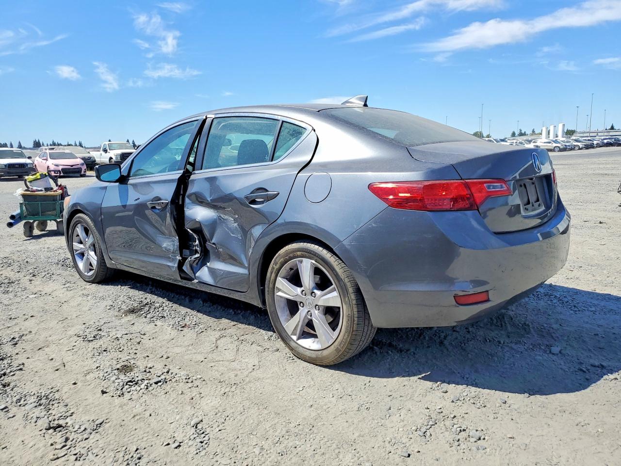 2014 Acura Ilx 20 Серый vin: 19VDE1F31EE012174