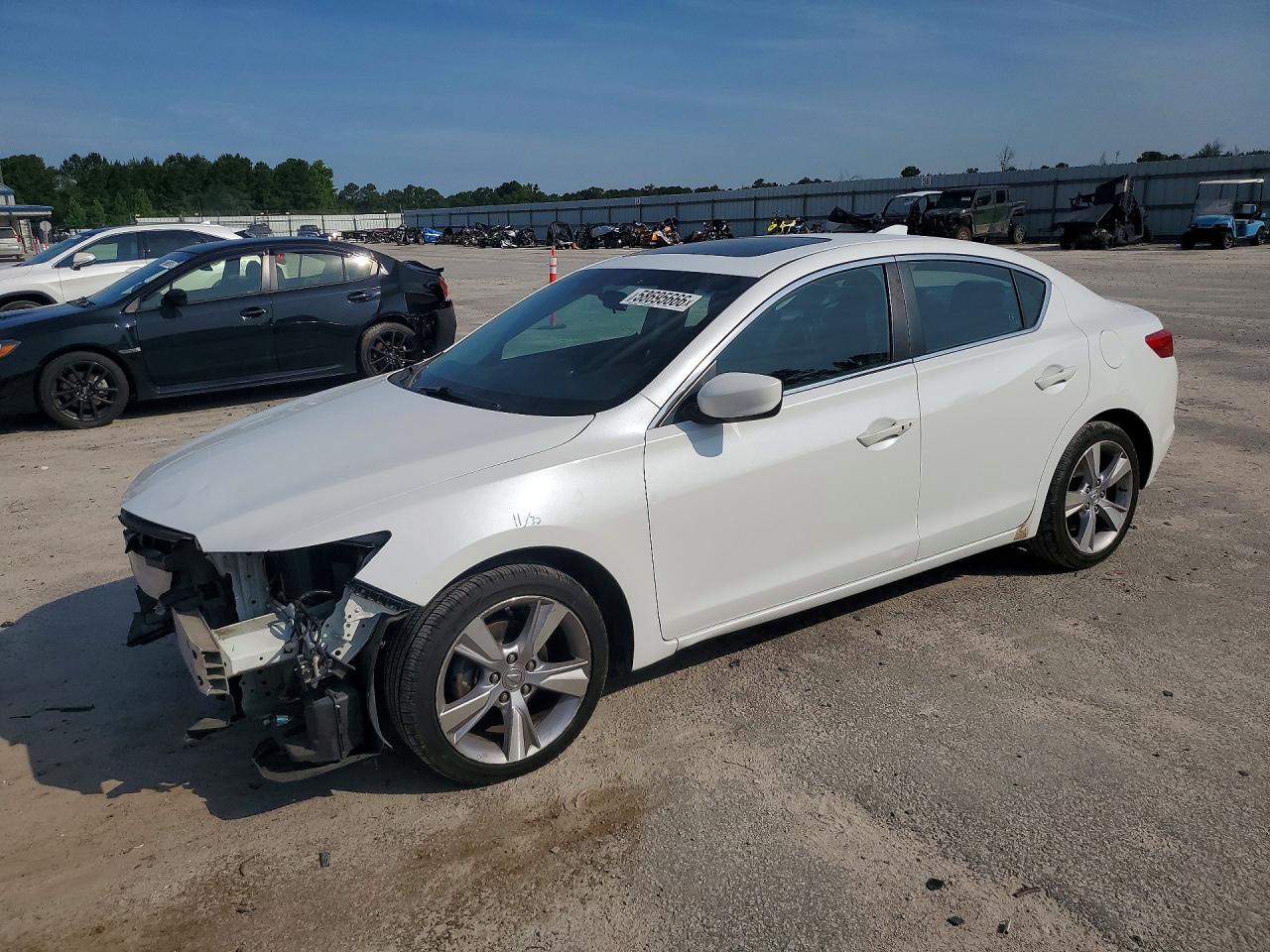 2014 Acura Ilx 20 White vin: 19VDE1F31EE014779