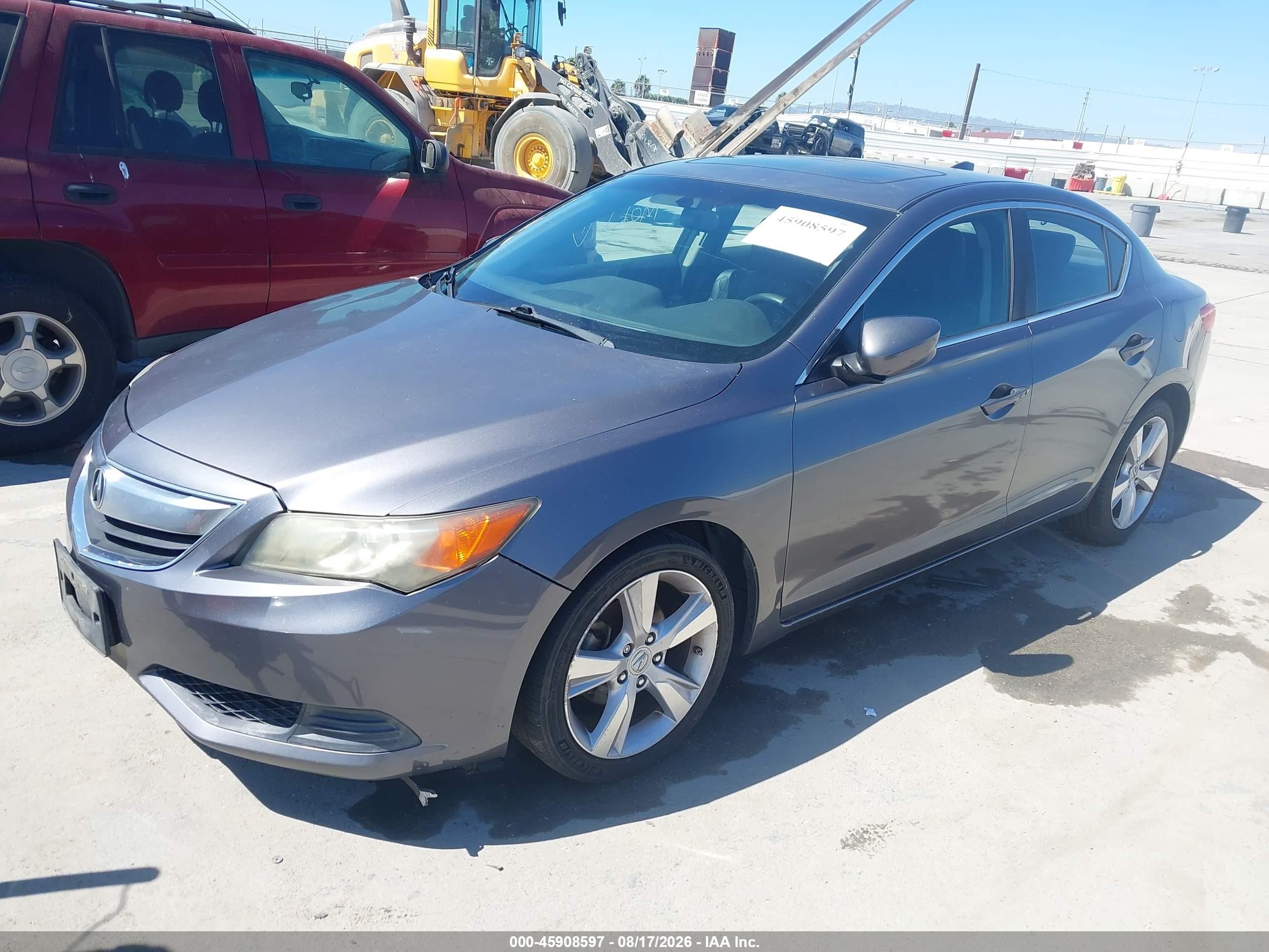 2015 Acura Ilx 2.0l Silver vin: 19VDE1F31FE002374