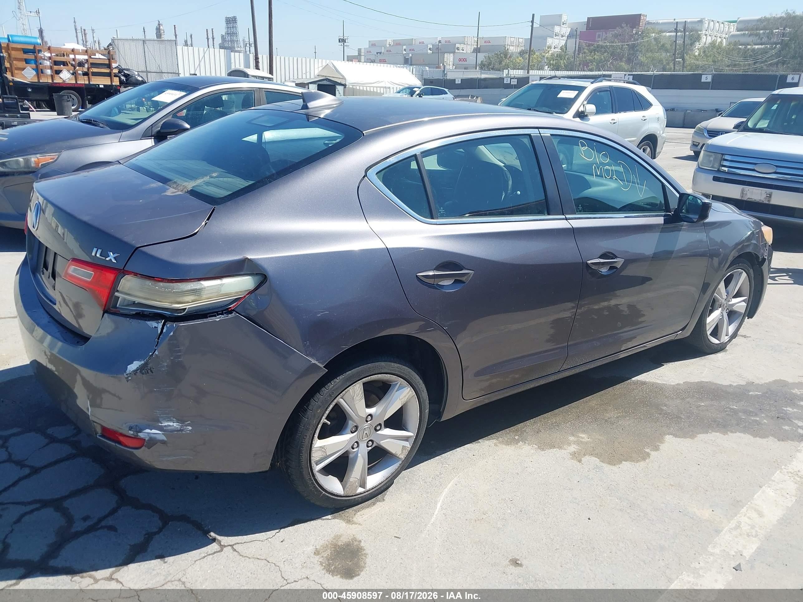 2015 Acura Ilx 2.0l Silver vin: 19VDE1F31FE002374