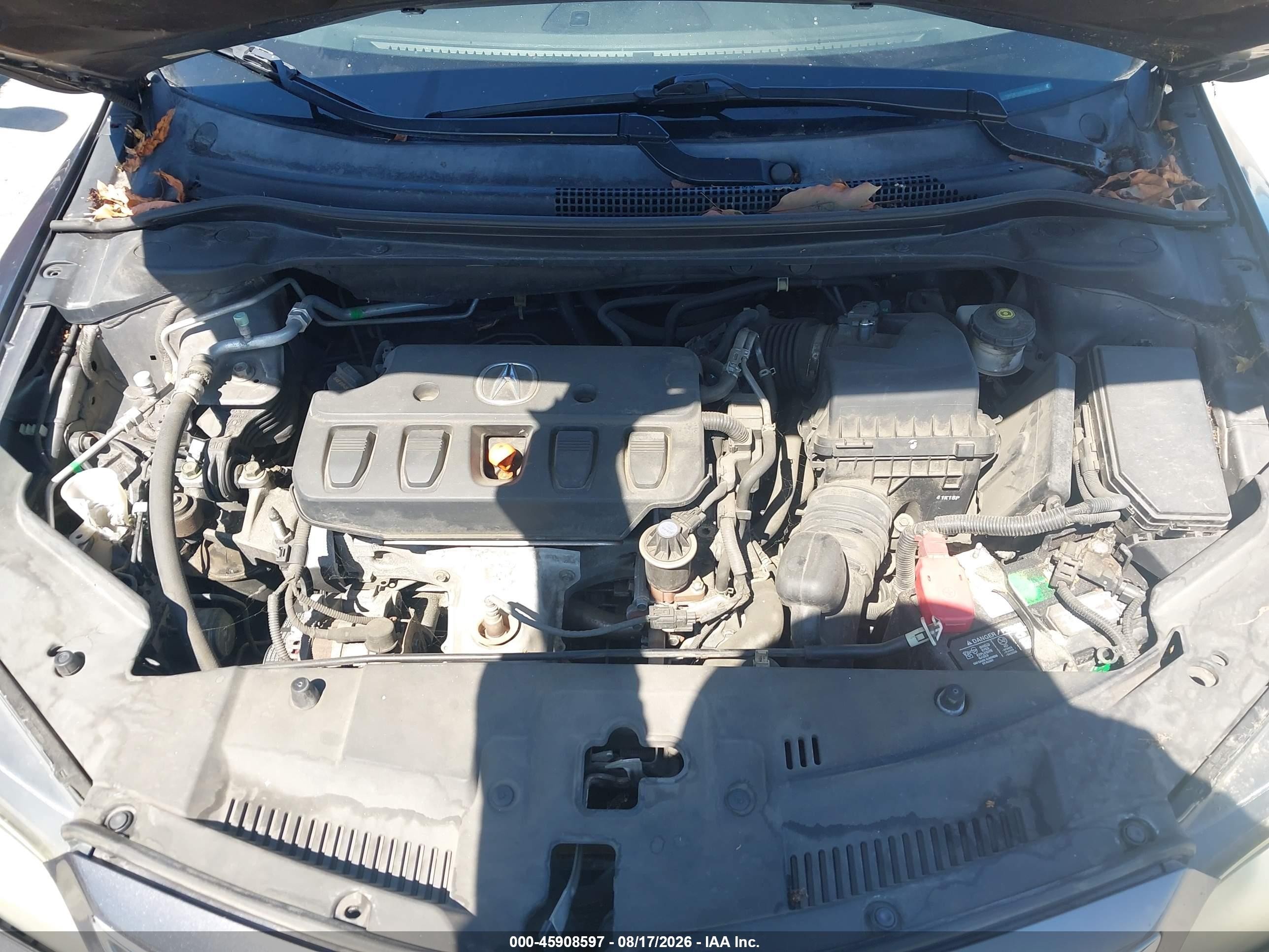 2015 Acura Ilx 2.0l Silver vin: 19VDE1F31FE002374