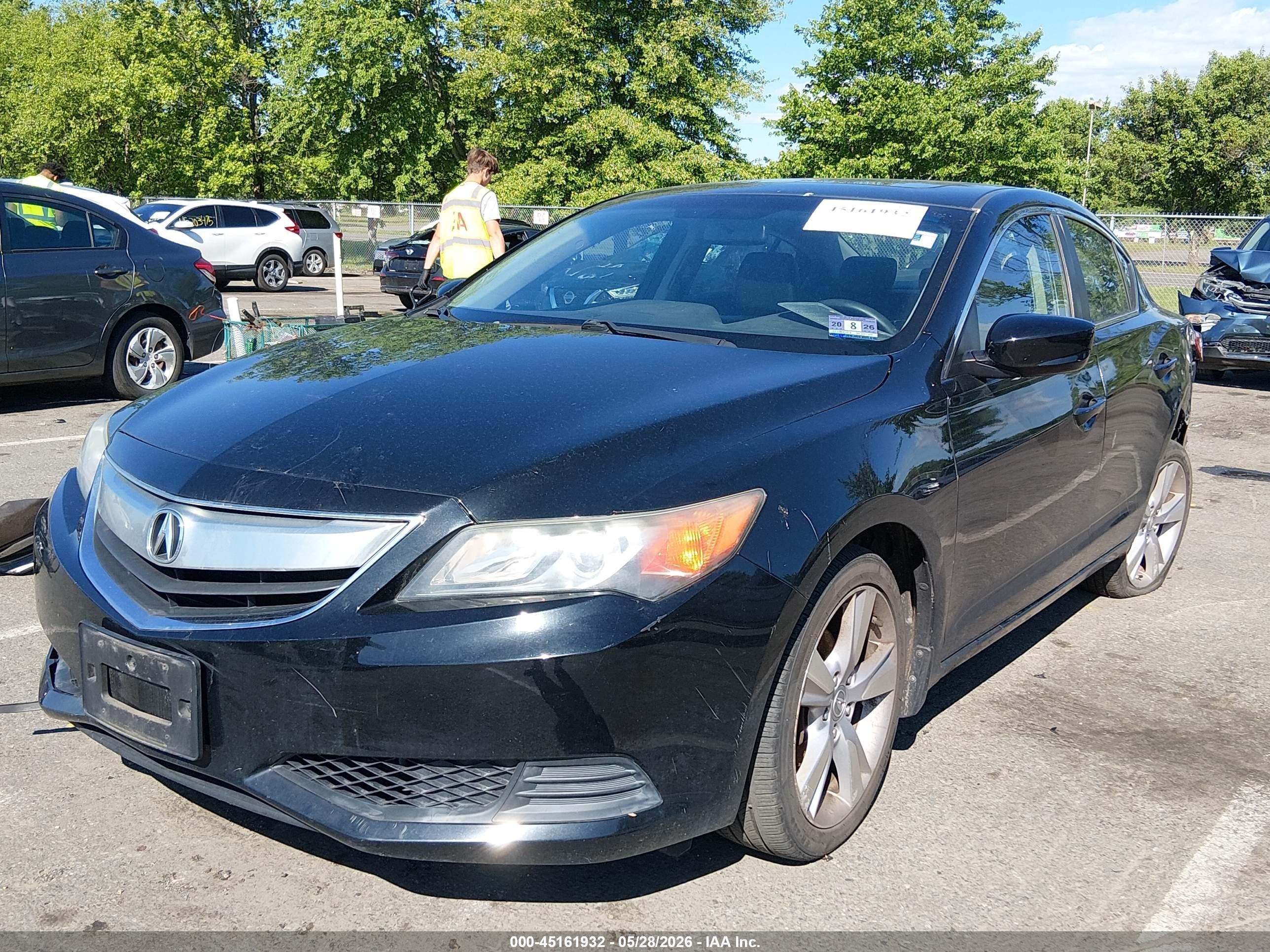 2015 Acura Ilx 2.0l Black vin: 19VDE1F31FE003136