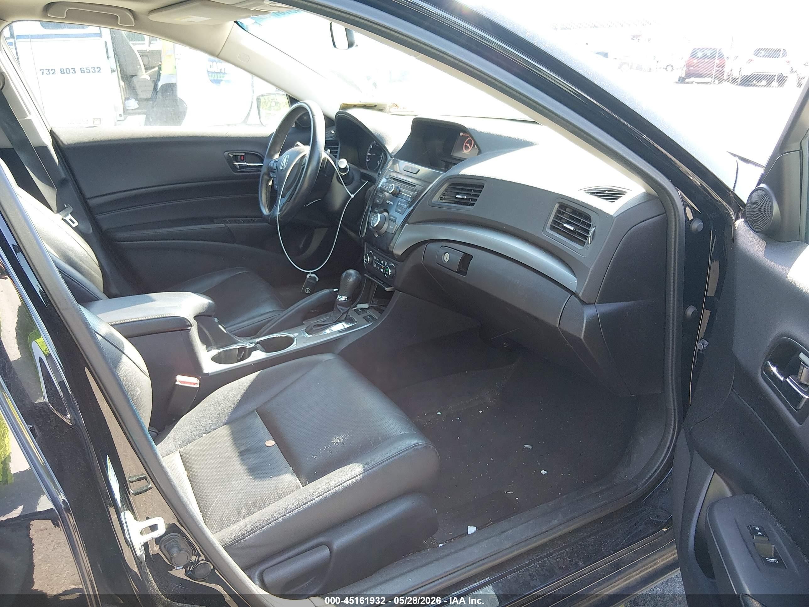 2015 Acura Ilx 2.0l Black vin: 19VDE1F31FE003136