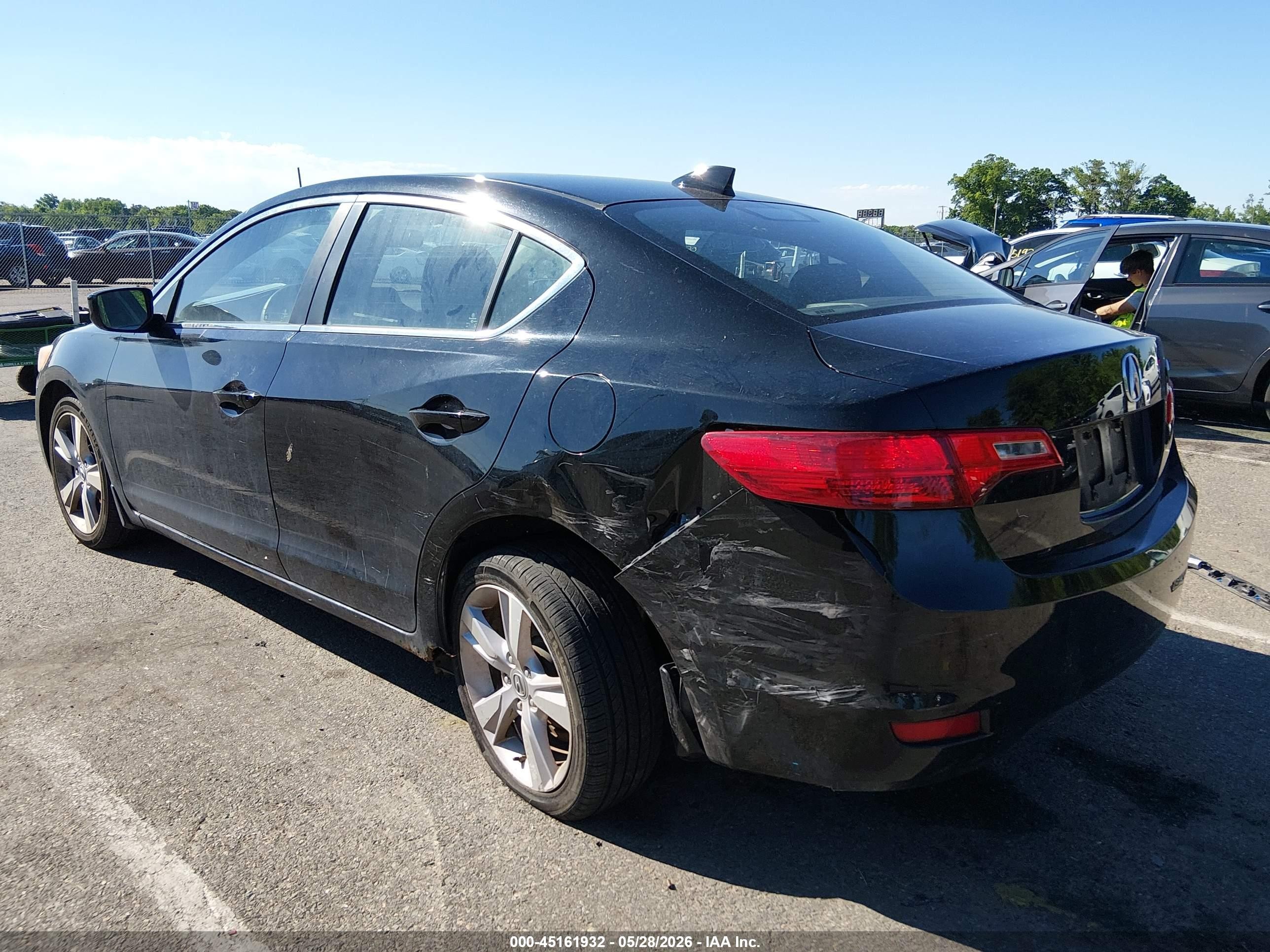 2015 Acura Ilx 2.0l Black vin: 19VDE1F31FE003136