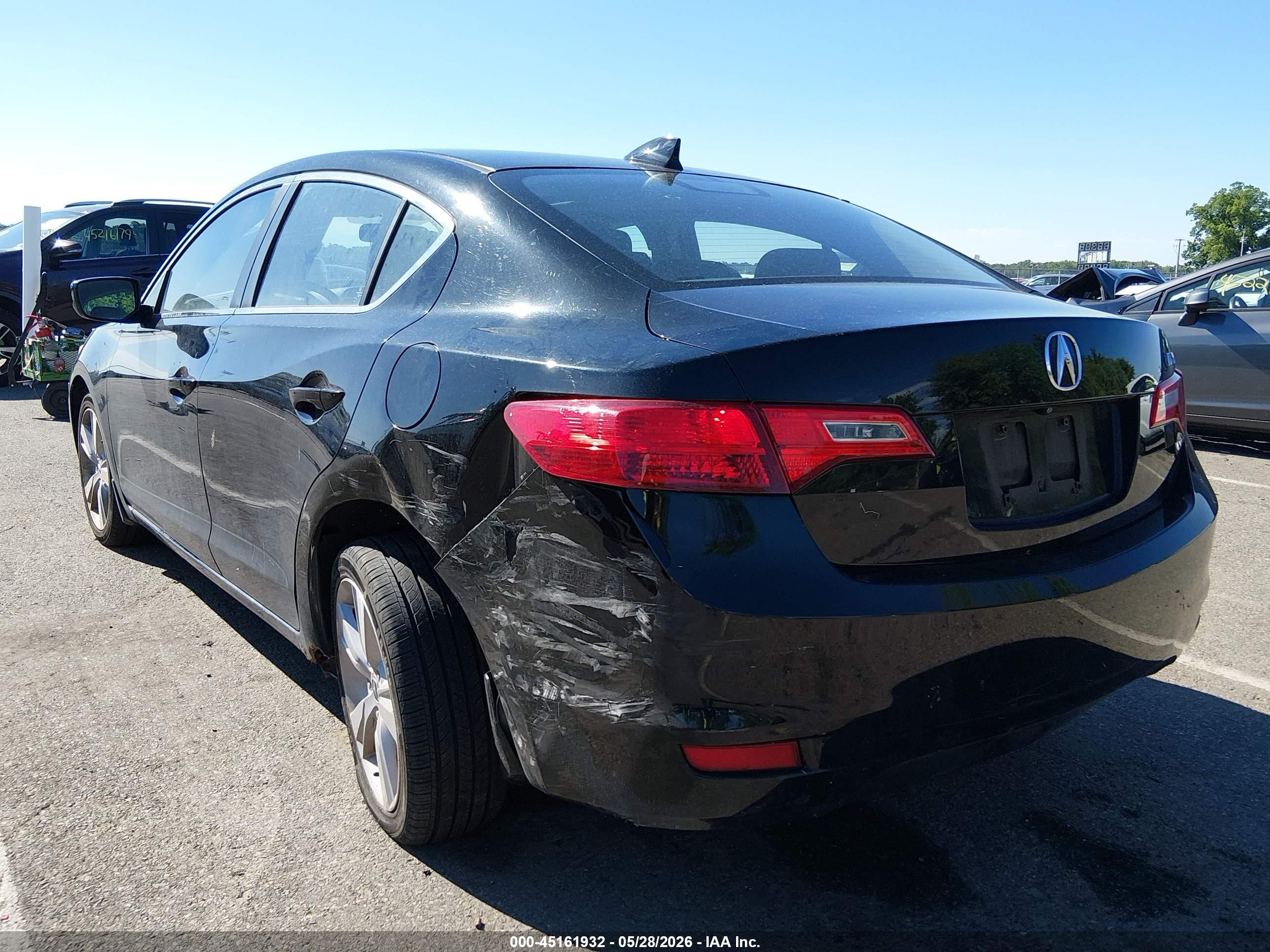 2015 Acura Ilx 2.0l Black vin: 19VDE1F31FE003136