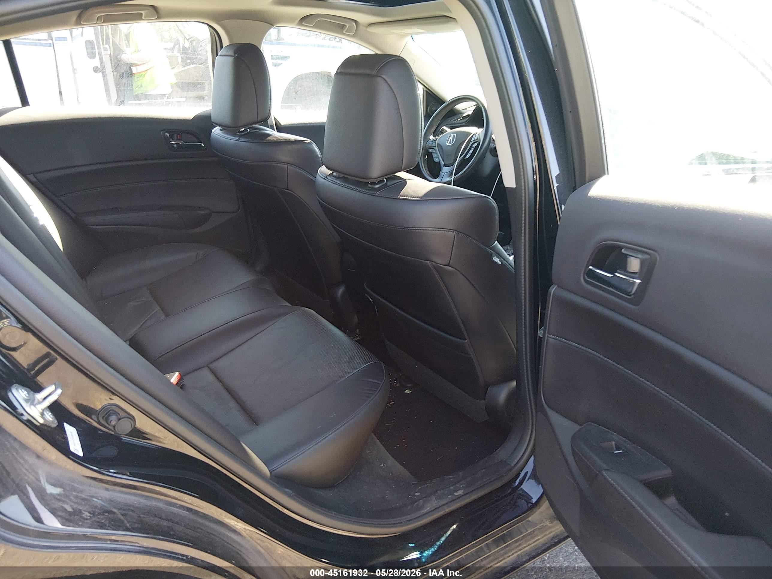 2015 Acura Ilx 2.0l Black vin: 19VDE1F31FE003136