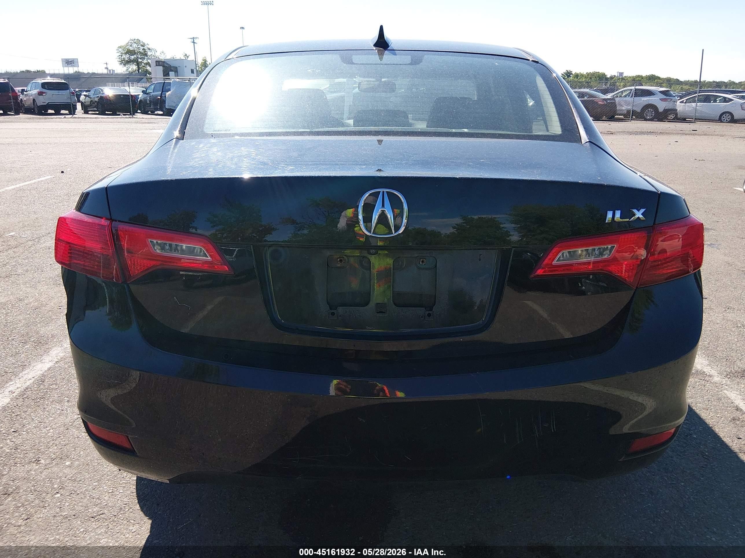 2015 Acura Ilx 2.0l Black vin: 19VDE1F31FE003136