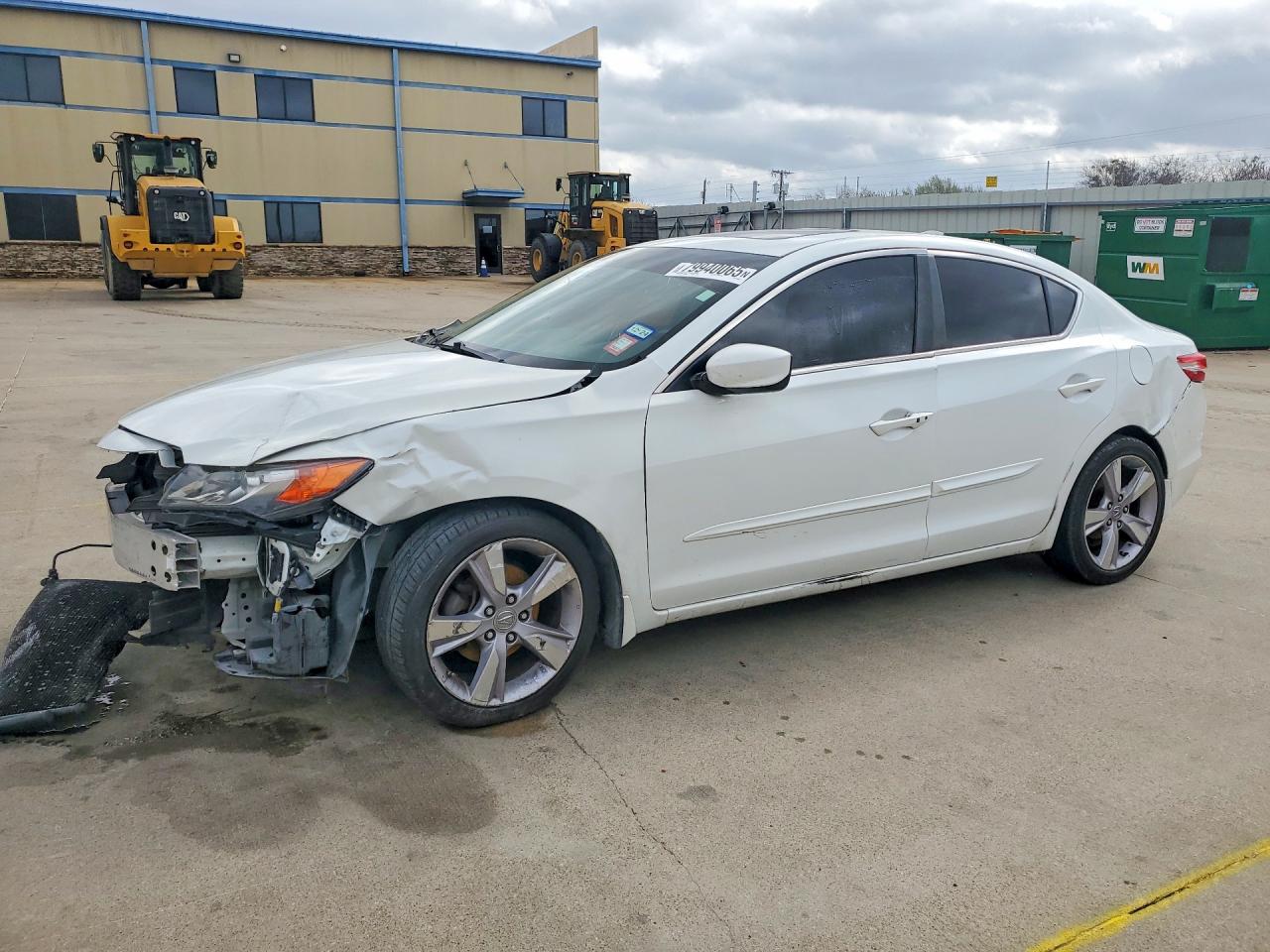 2015 Acura Ilx 20 White vin: 19VDE1F31FE010118