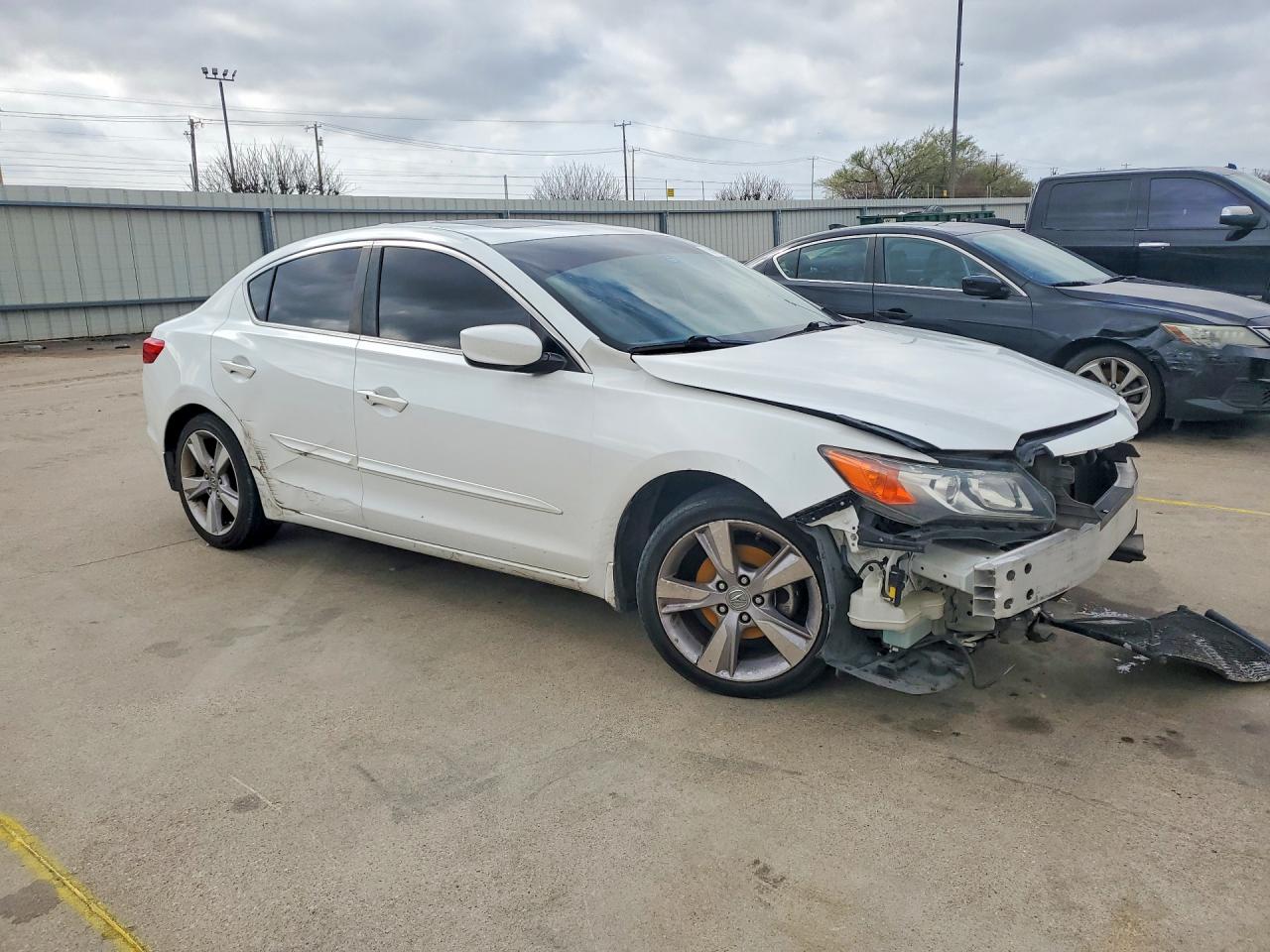 2015 Acura Ilx 20 Белый vin: 19VDE1F31FE010118