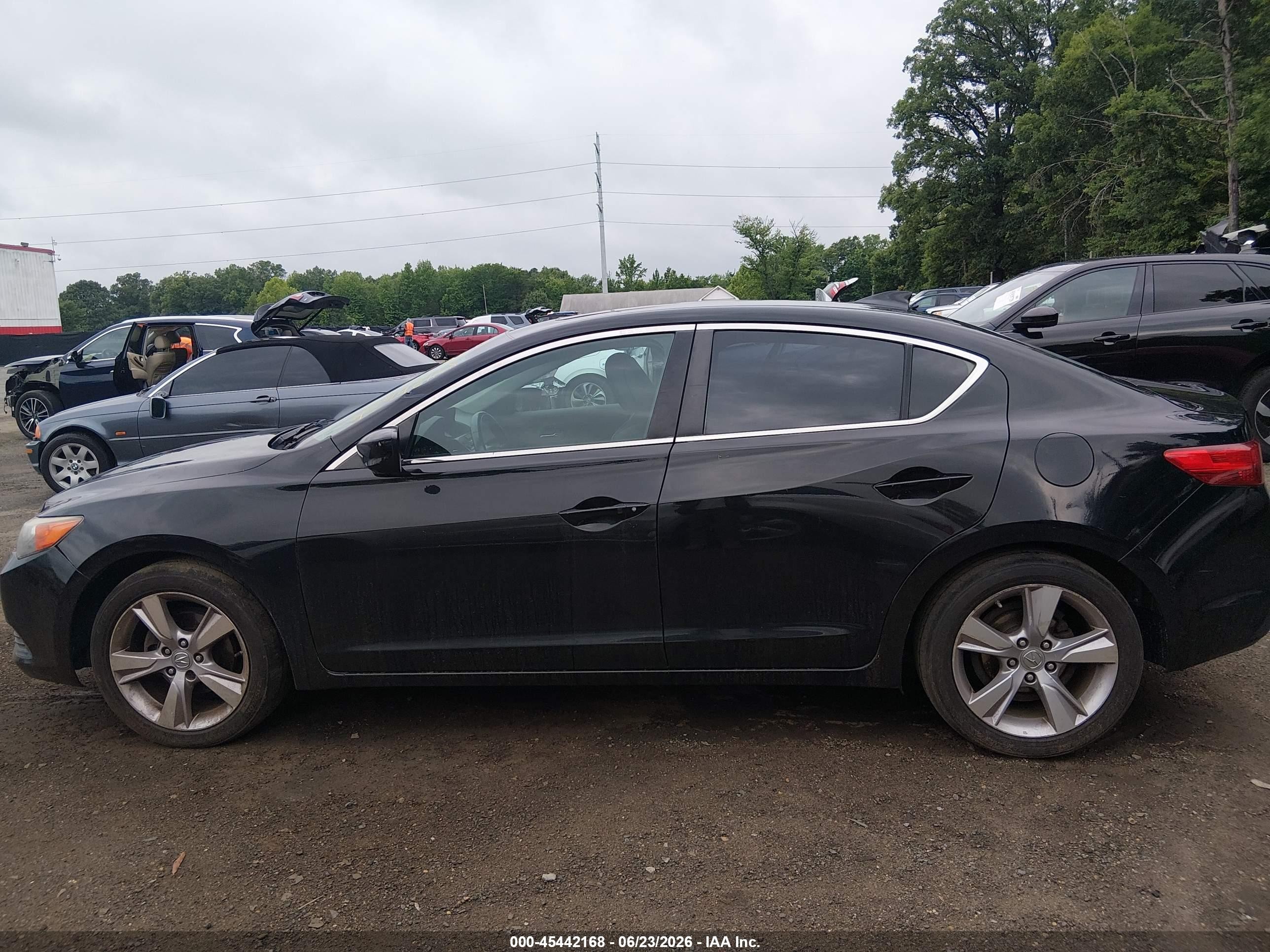 2014 Acura Ilx 2.0l Black vin: 19VDE1F32EE006481