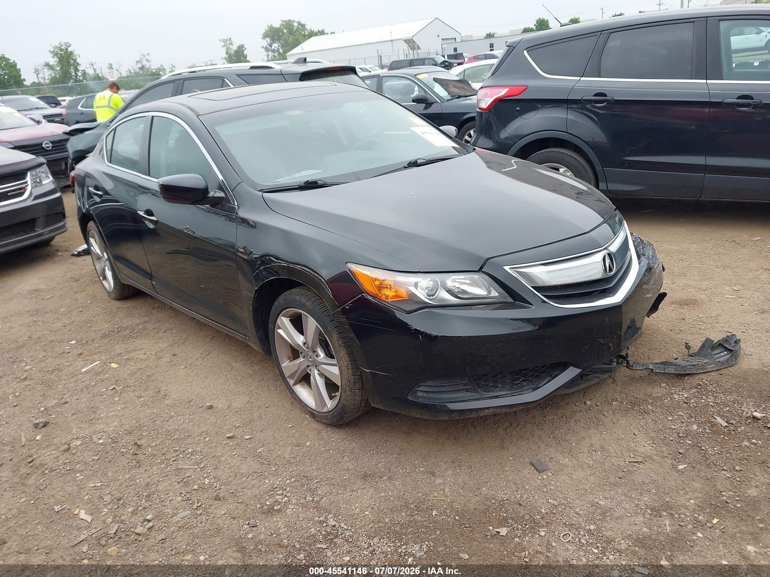 2014 Acura Ilx 2.0l Black vin: 19VDE1F32EE009915