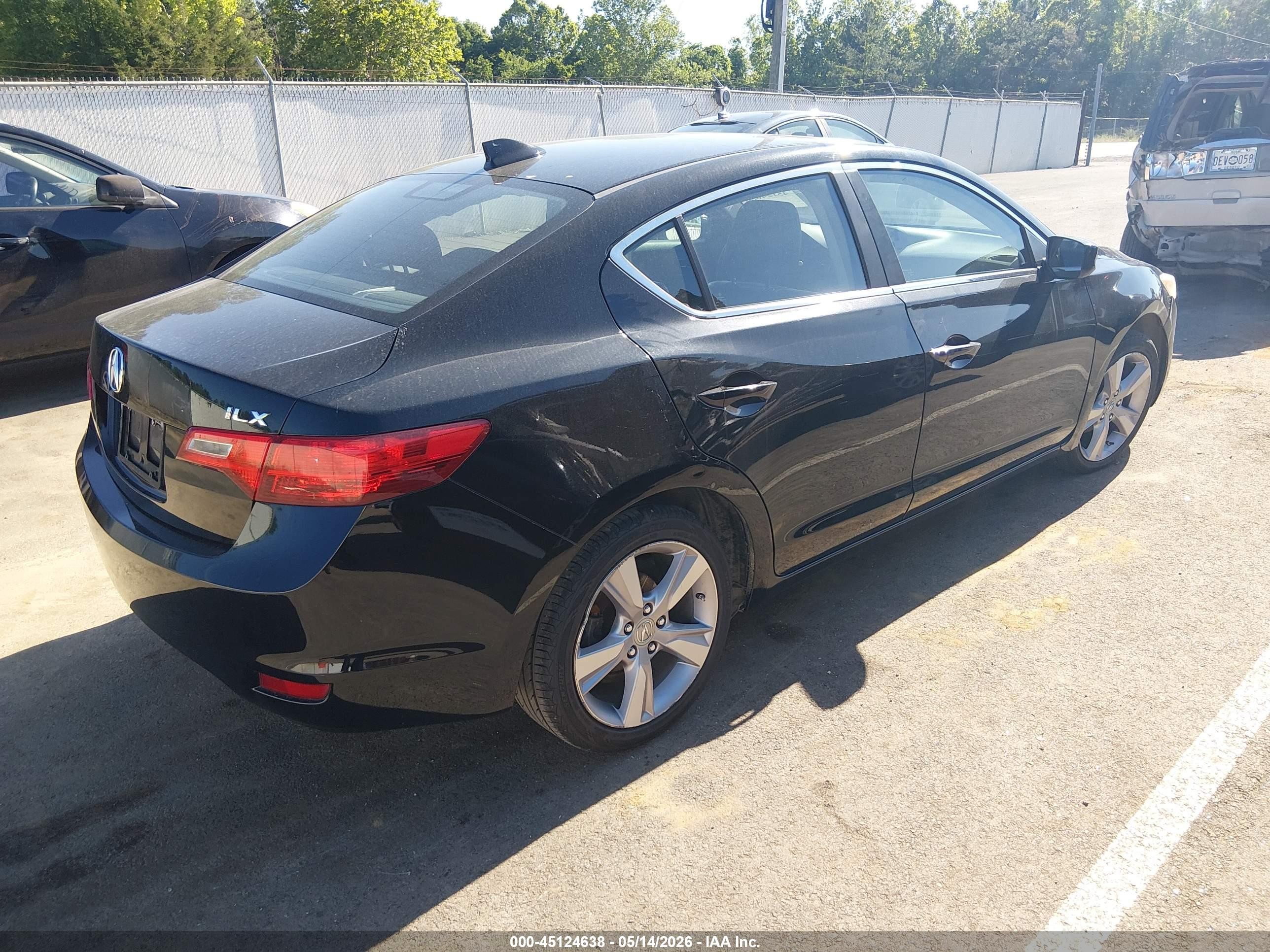 2014 Acura Ilx 2.0l Black vin: 19VDE1F32EE013981