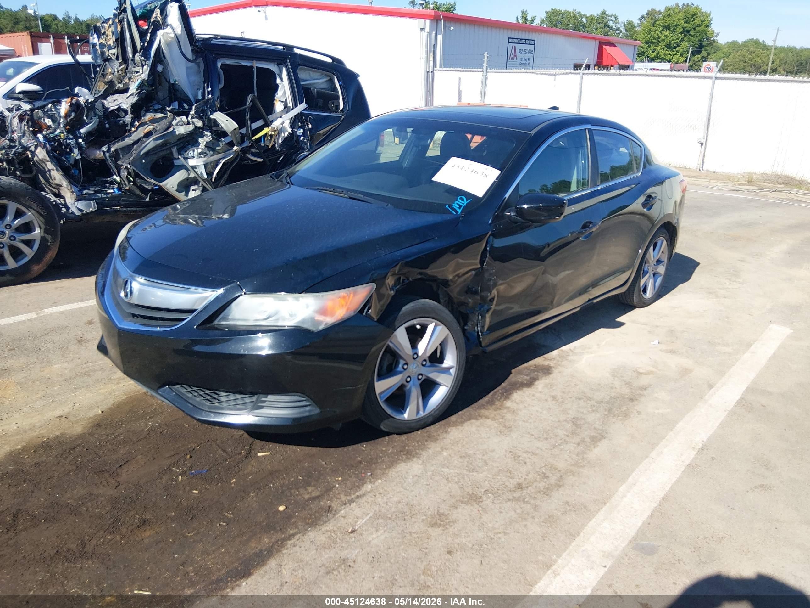 2014 Acura Ilx 2.0l Black vin: 19VDE1F32EE013981