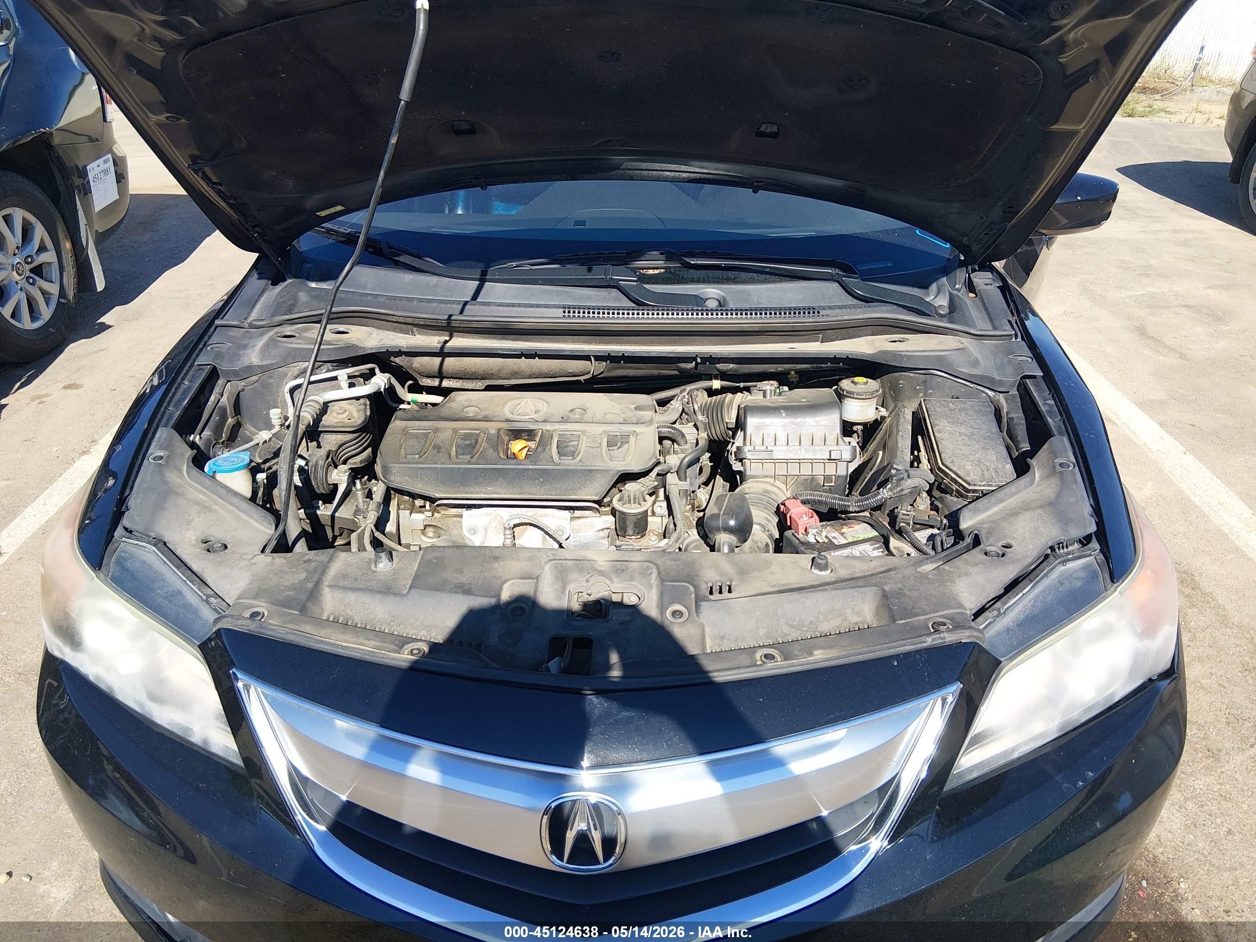 2014 Acura Ilx 2.0l Black vin: 19VDE1F32EE013981