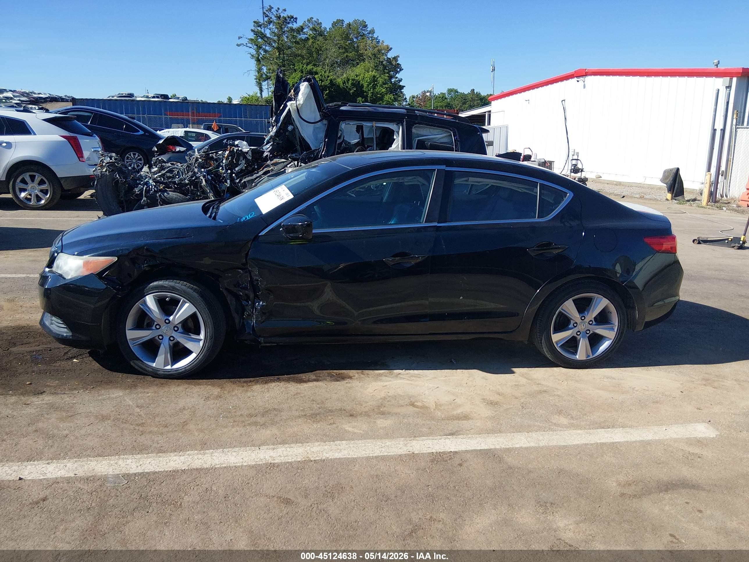 2014 Acura Ilx 2.0l Black vin: 19VDE1F32EE013981